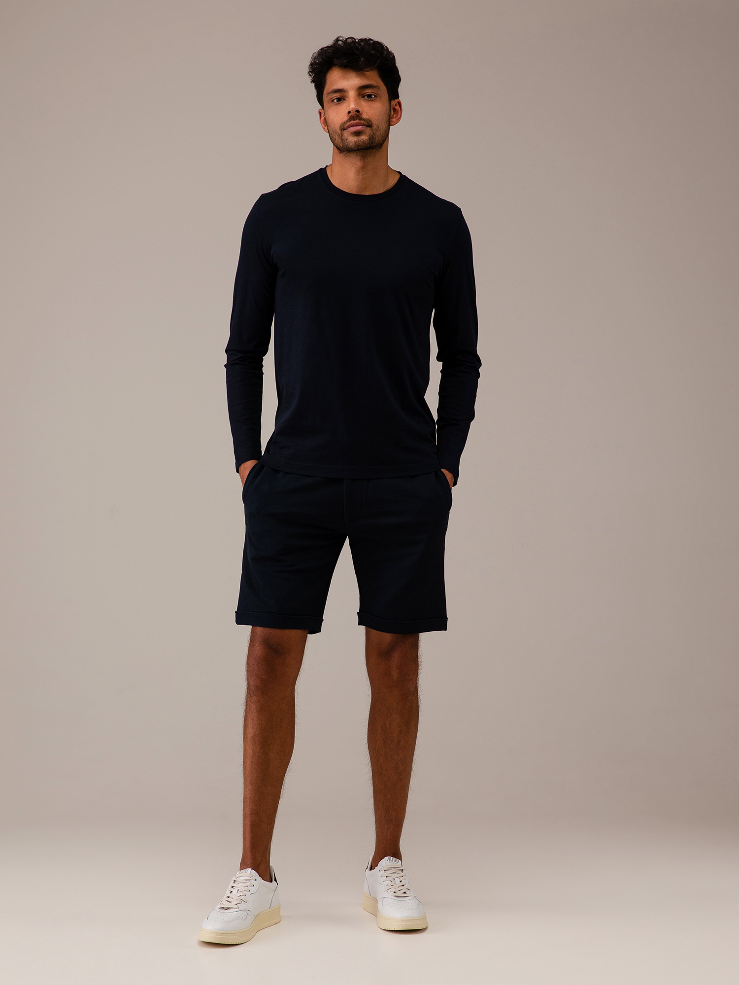 Detailansicht von Langarmshirt aus Baumwolle von STEFAN BRANDT