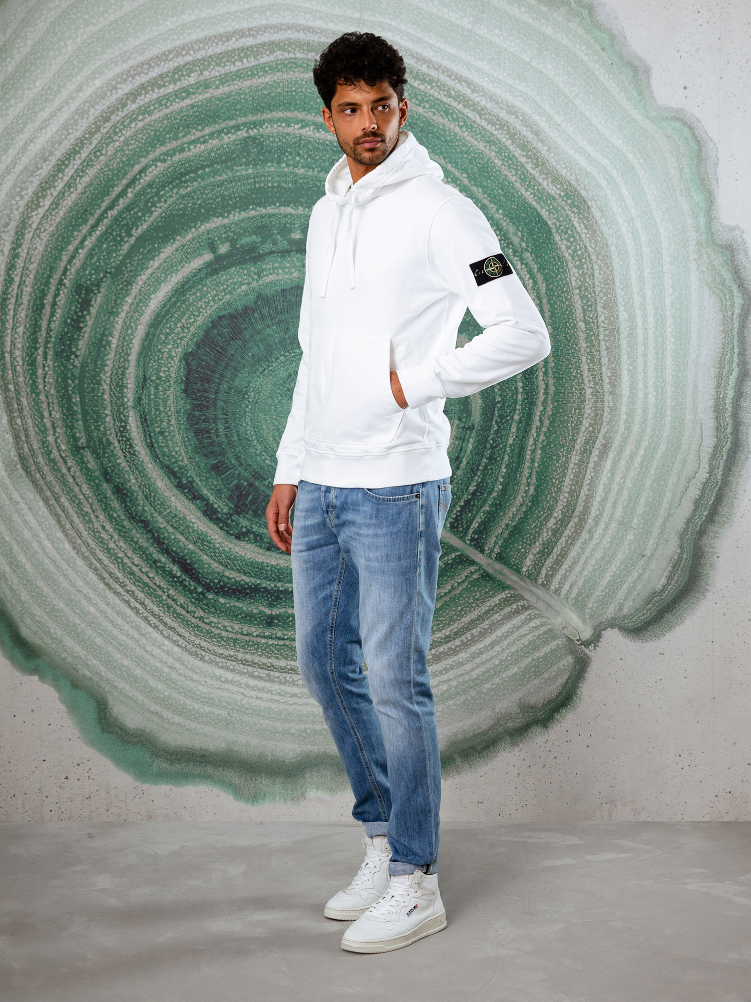 Detailansicht von Hoodie von STONE ISLAND