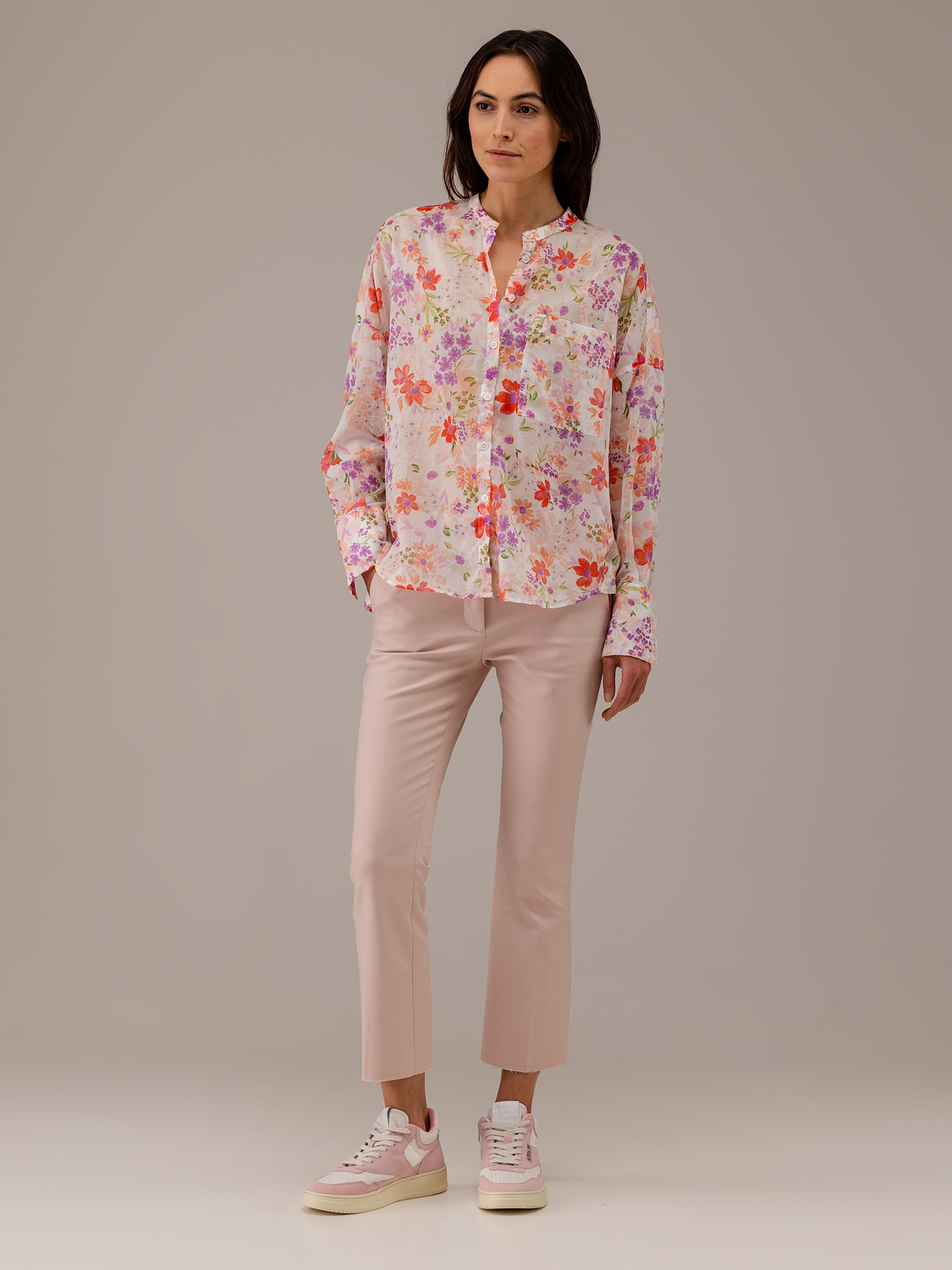 Detailansicht von Gemusterte Bluse von ROBERT FRIEDMAN