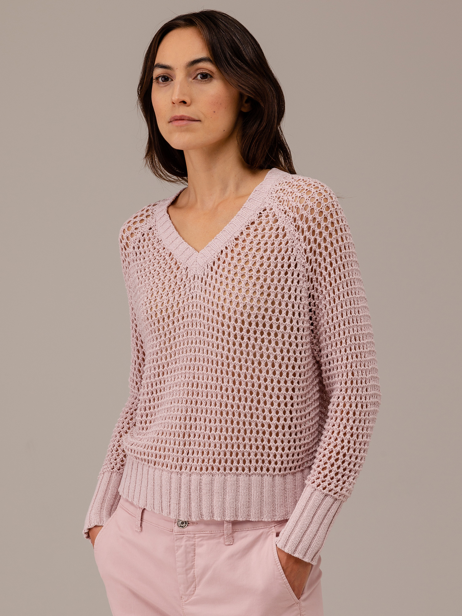 Detailansicht von Pullover mit Lochstrick von DANIELS