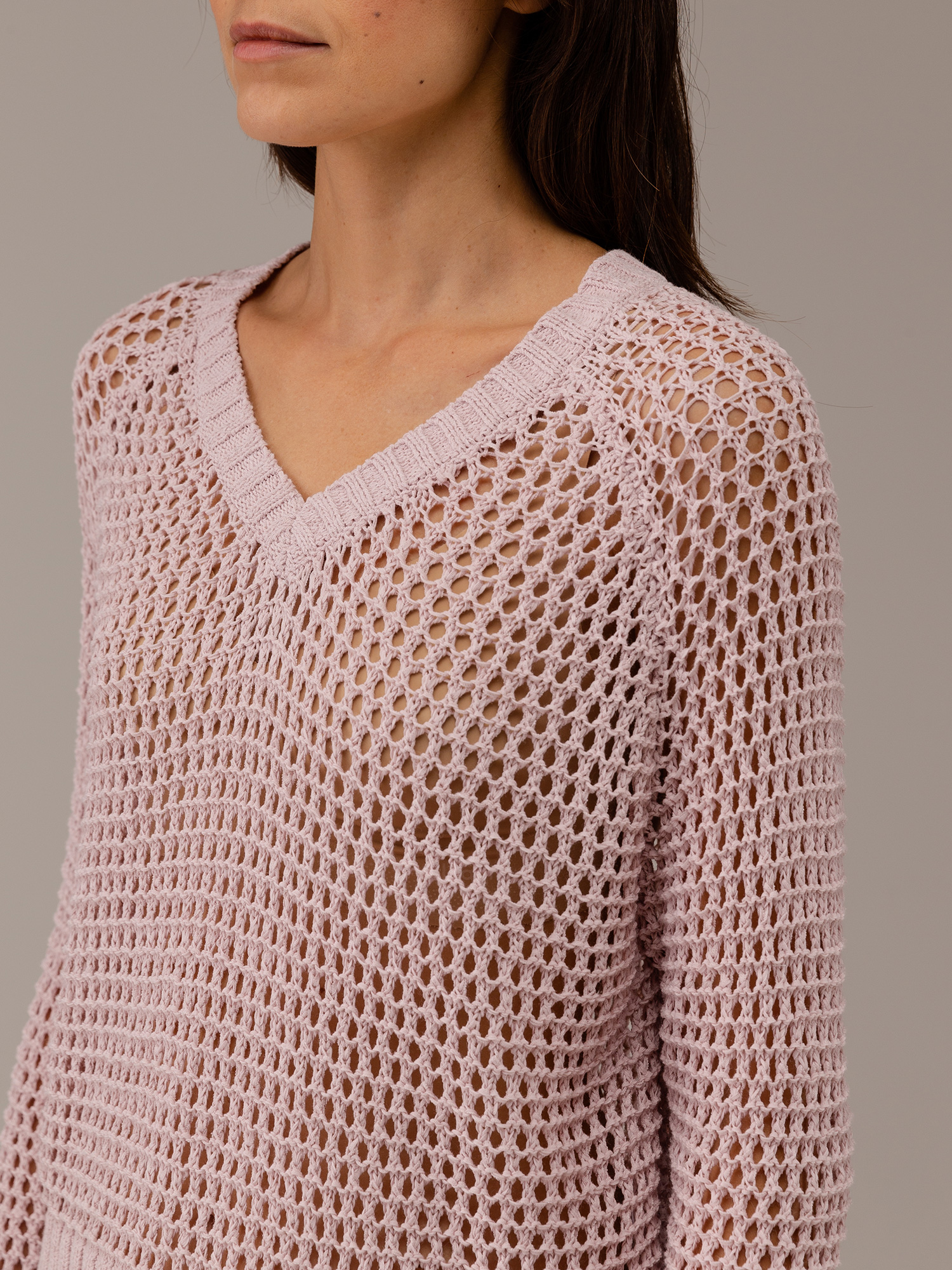 Detailansicht von Pullover mit Lochstrick von DANIELS