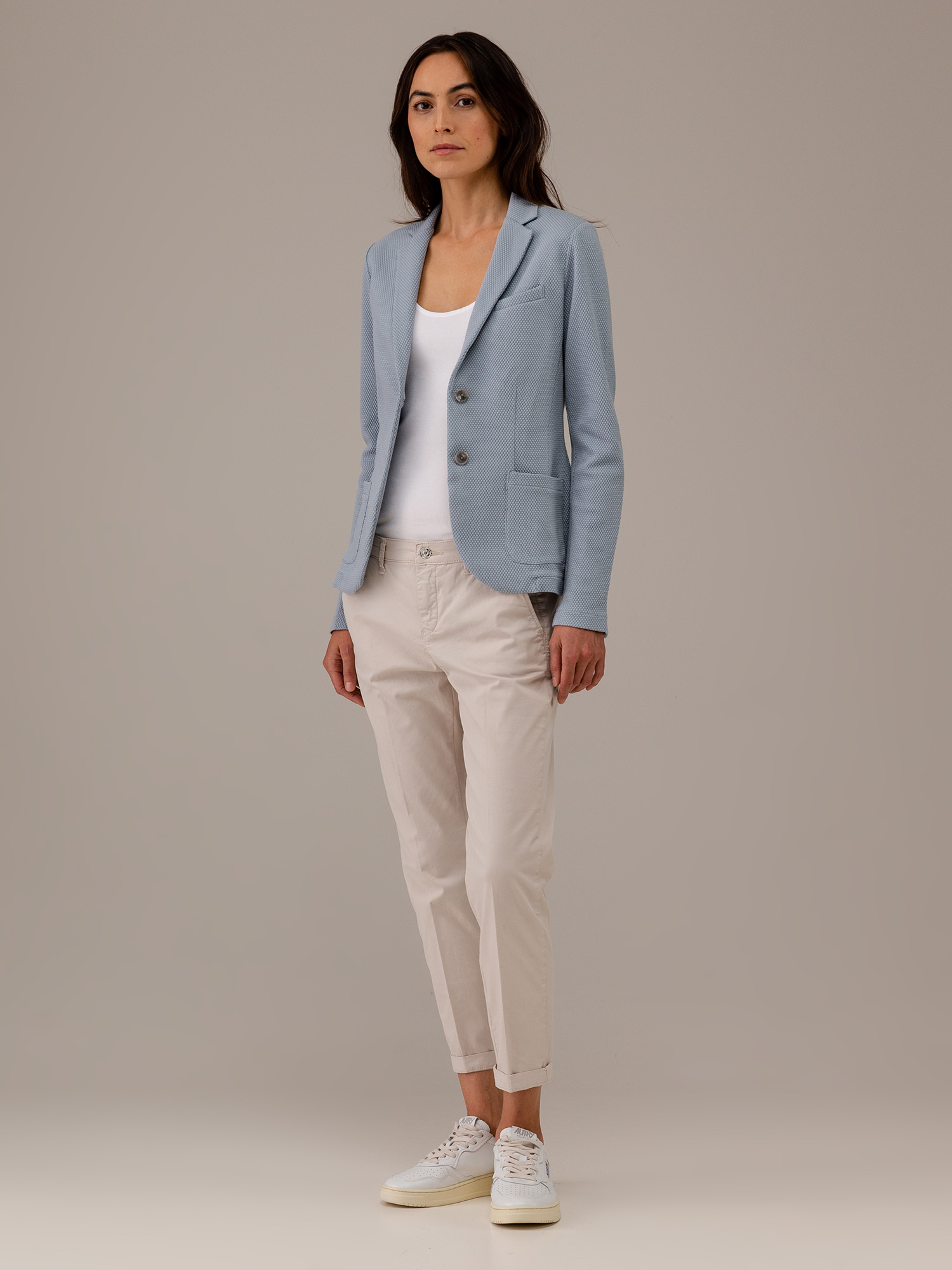 Detailansicht von Blazer aus Baumwolle von DANIELS