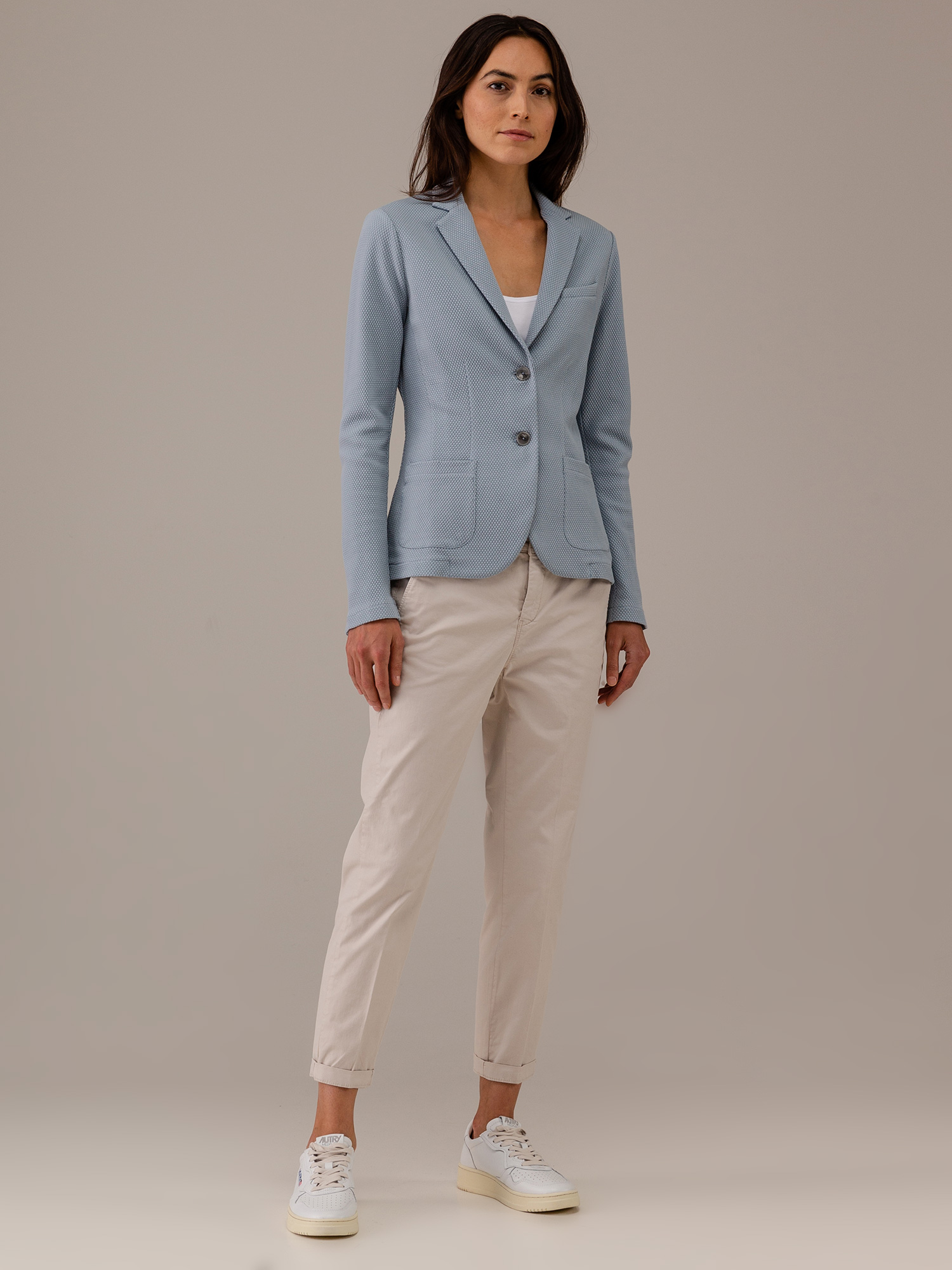 Detailansicht von Blazer aus Baumwolle von DANIELS