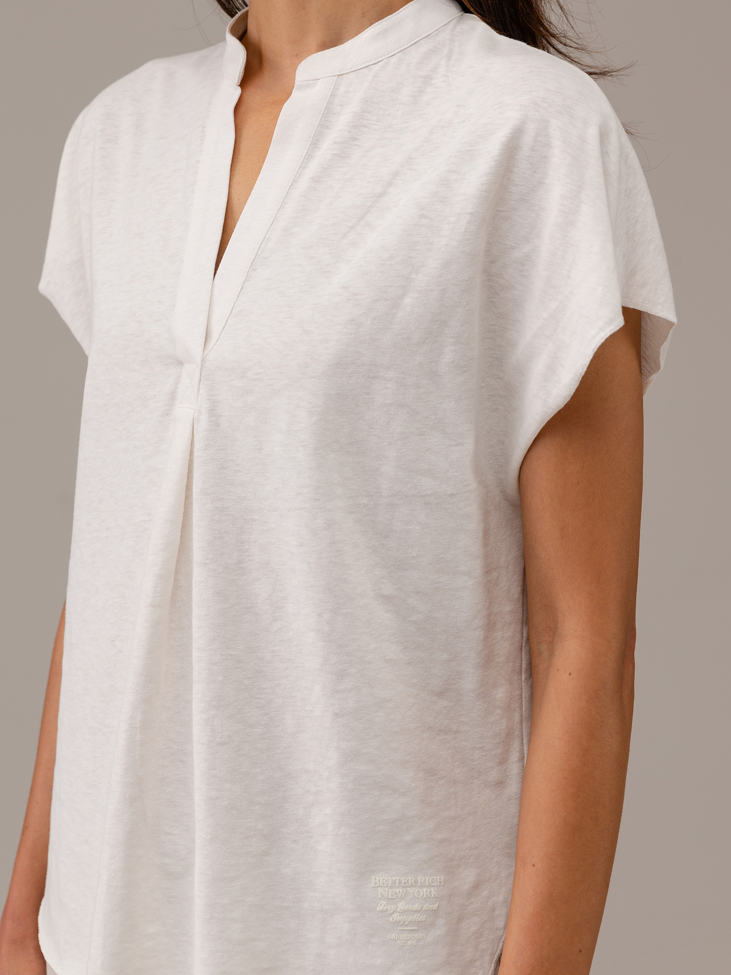 Detailansicht von Shirt aus Baumwolle von BETTER RICH