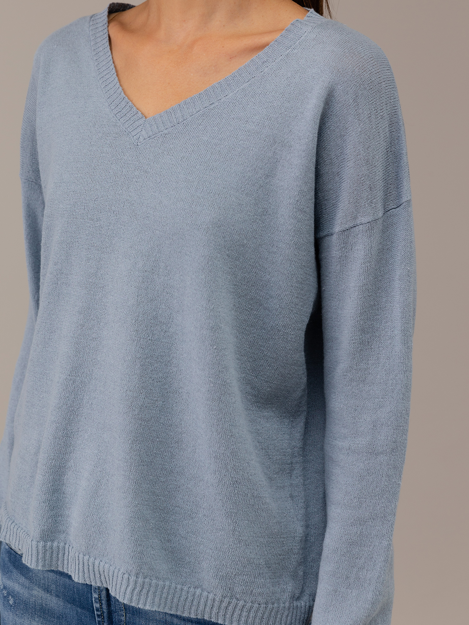 Detailansicht von Pullover aus Leinen von DANIELS