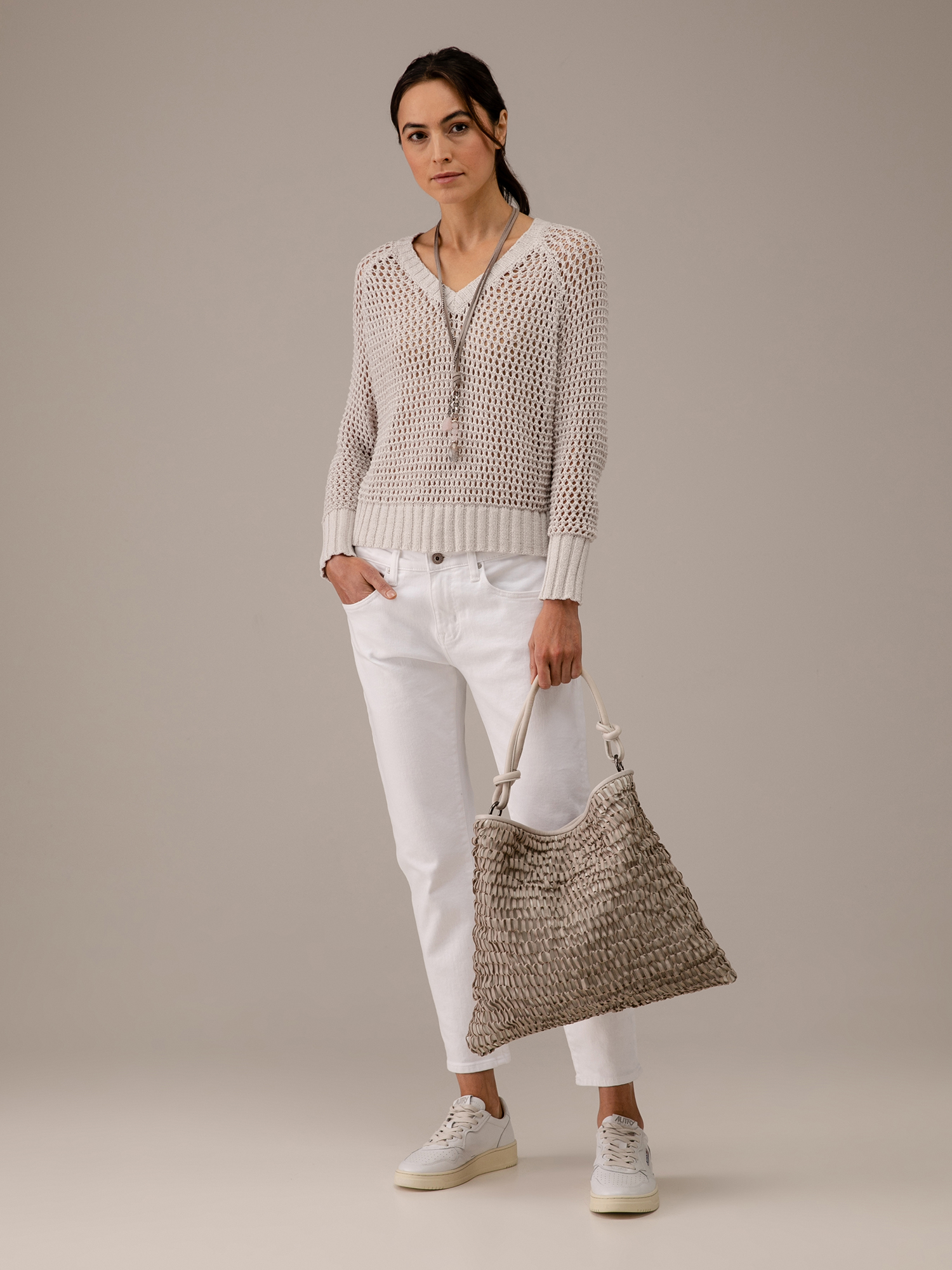 Detailansicht von Pullover mit Lochstrick von DANIELS