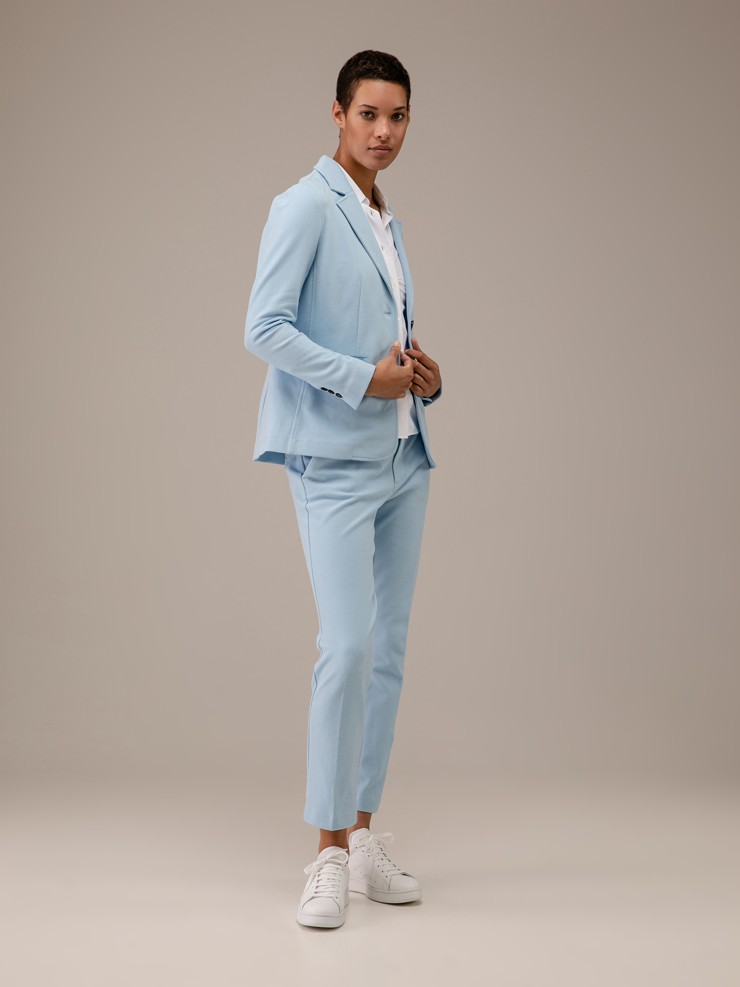 Detailansicht von Blazer aus Baumwolle von MOS MOSH