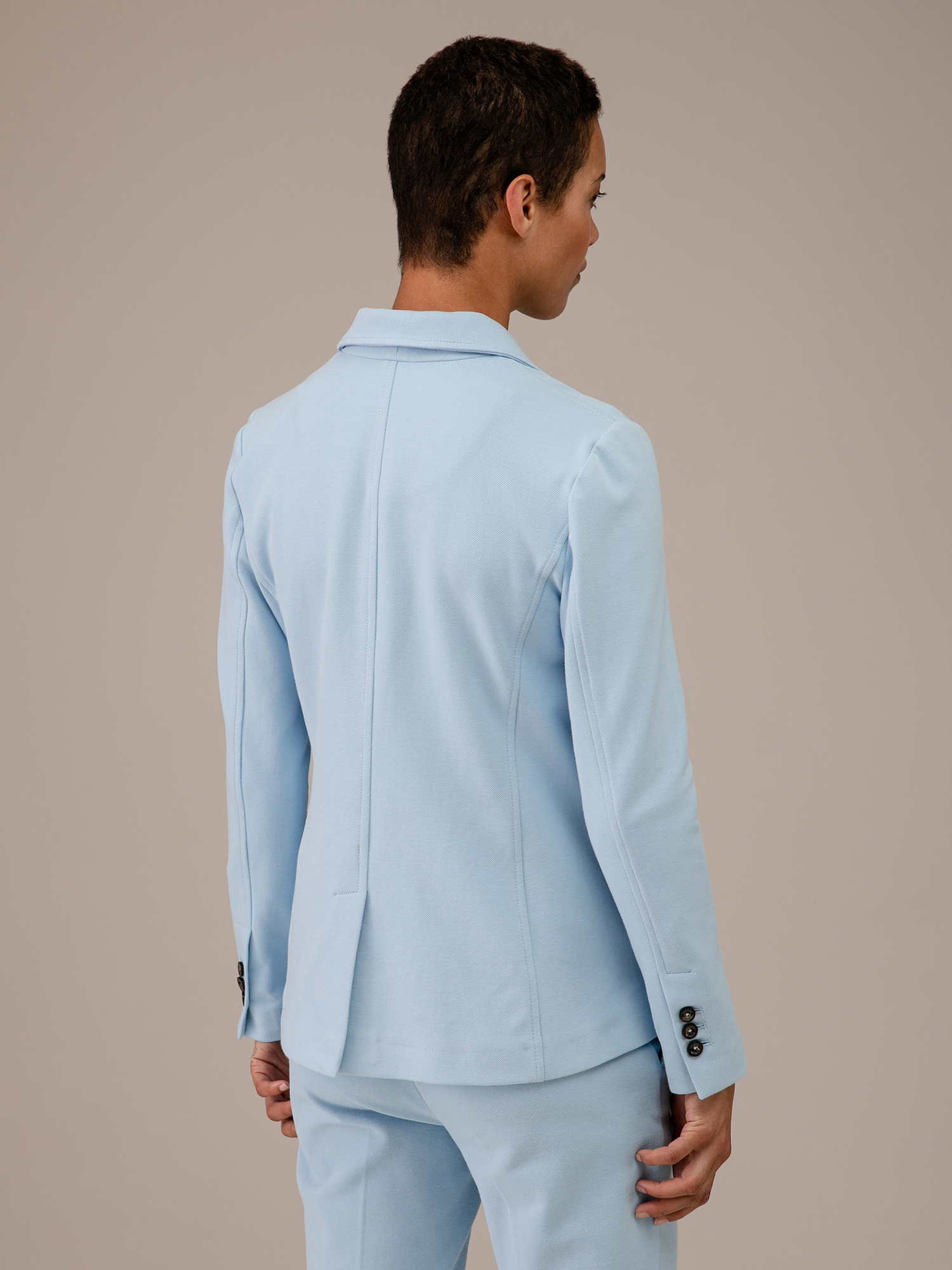 Detailansicht von Blazer aus Baumwolle von MOS MOSH