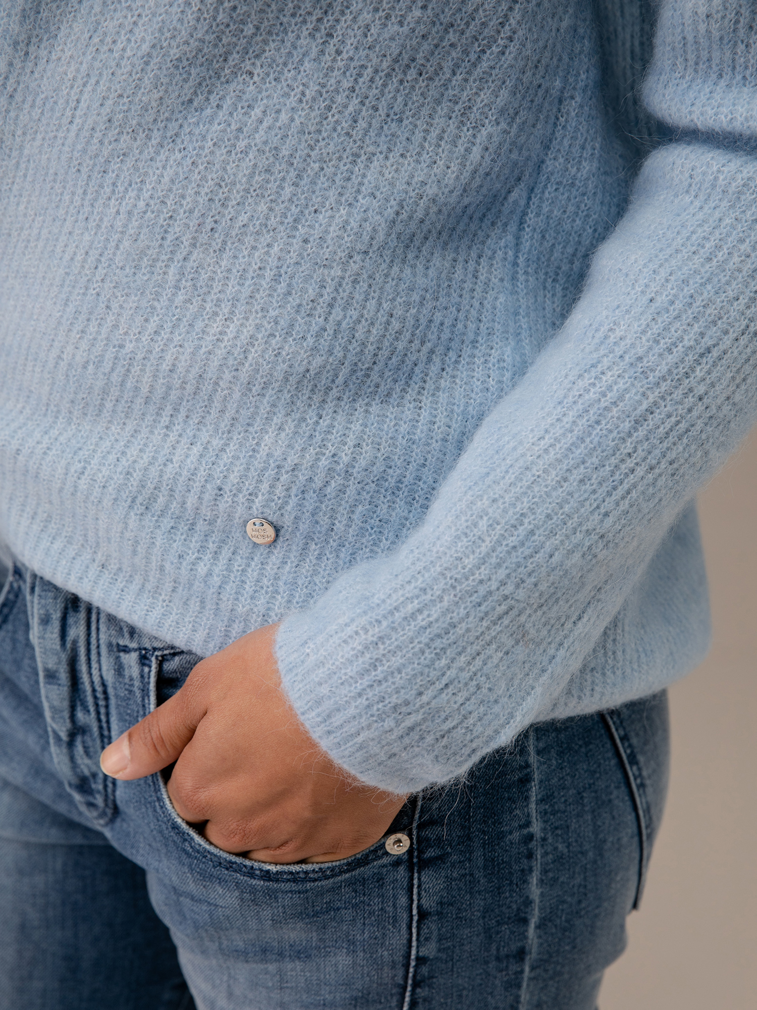 Detailansicht von Oversized Pullover von MOS MOSH