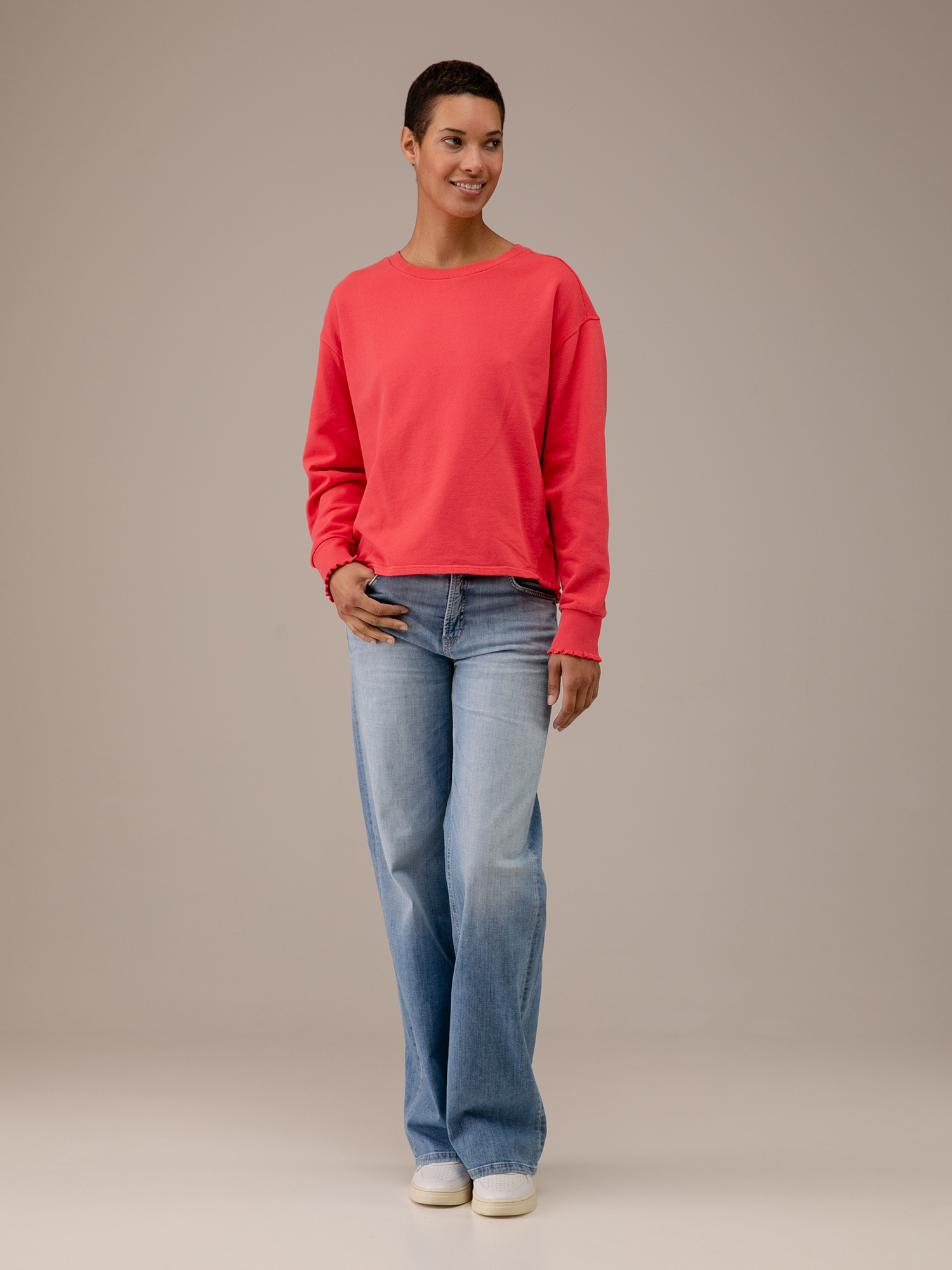 Detailansicht von Oversize-Sweatshirt von LOVE JOY VICTORY