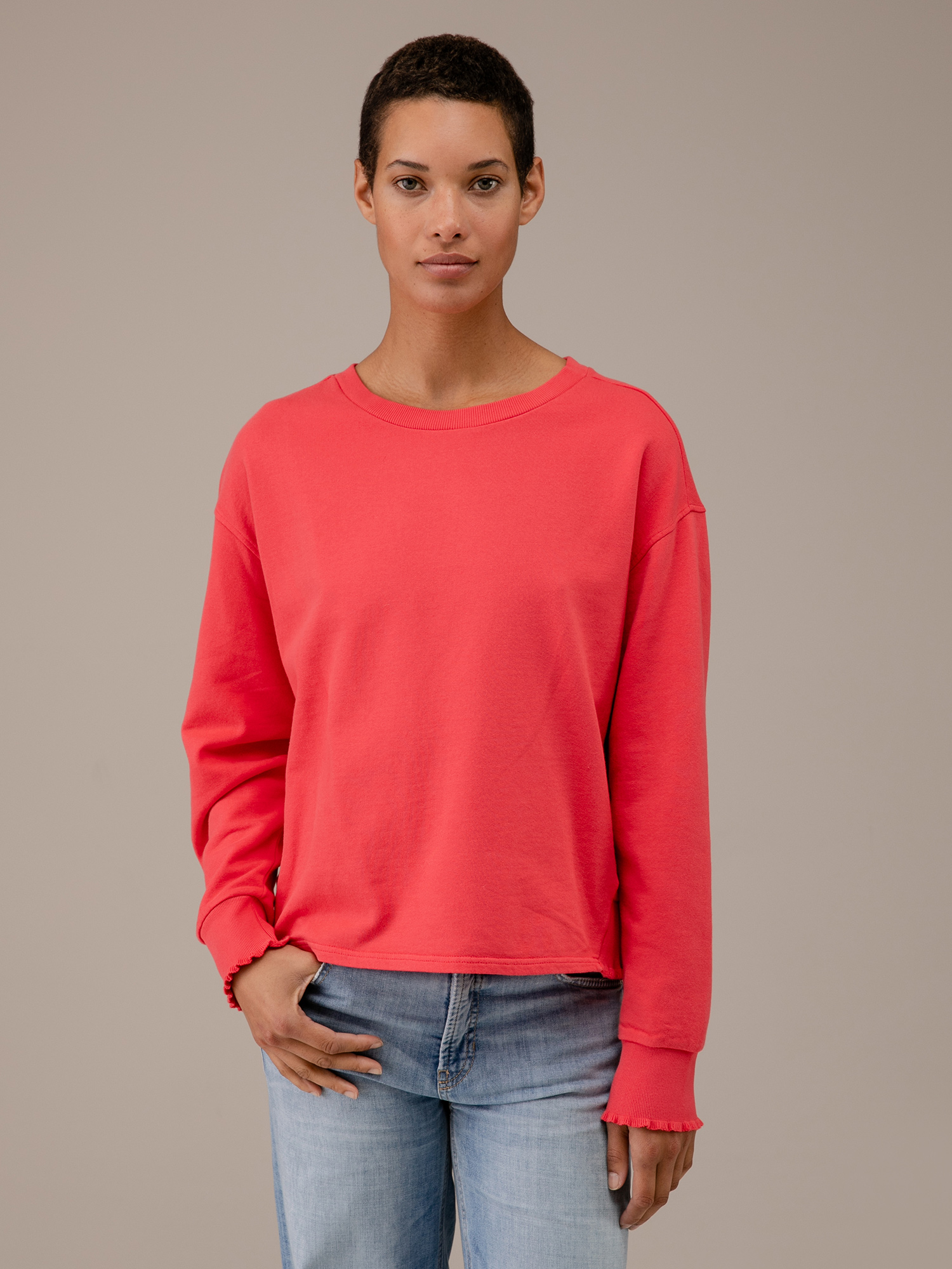 Detailansicht von Oversize-Sweatshirt von LOVE JOY VICTORY