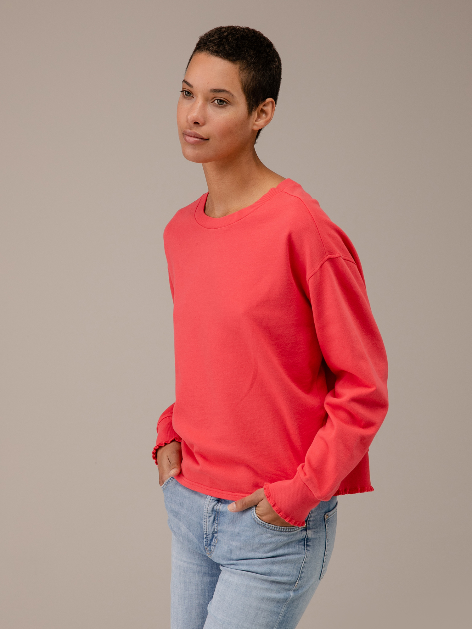 Detailansicht von Oversize-Sweatshirt von LOVE JOY VICTORY