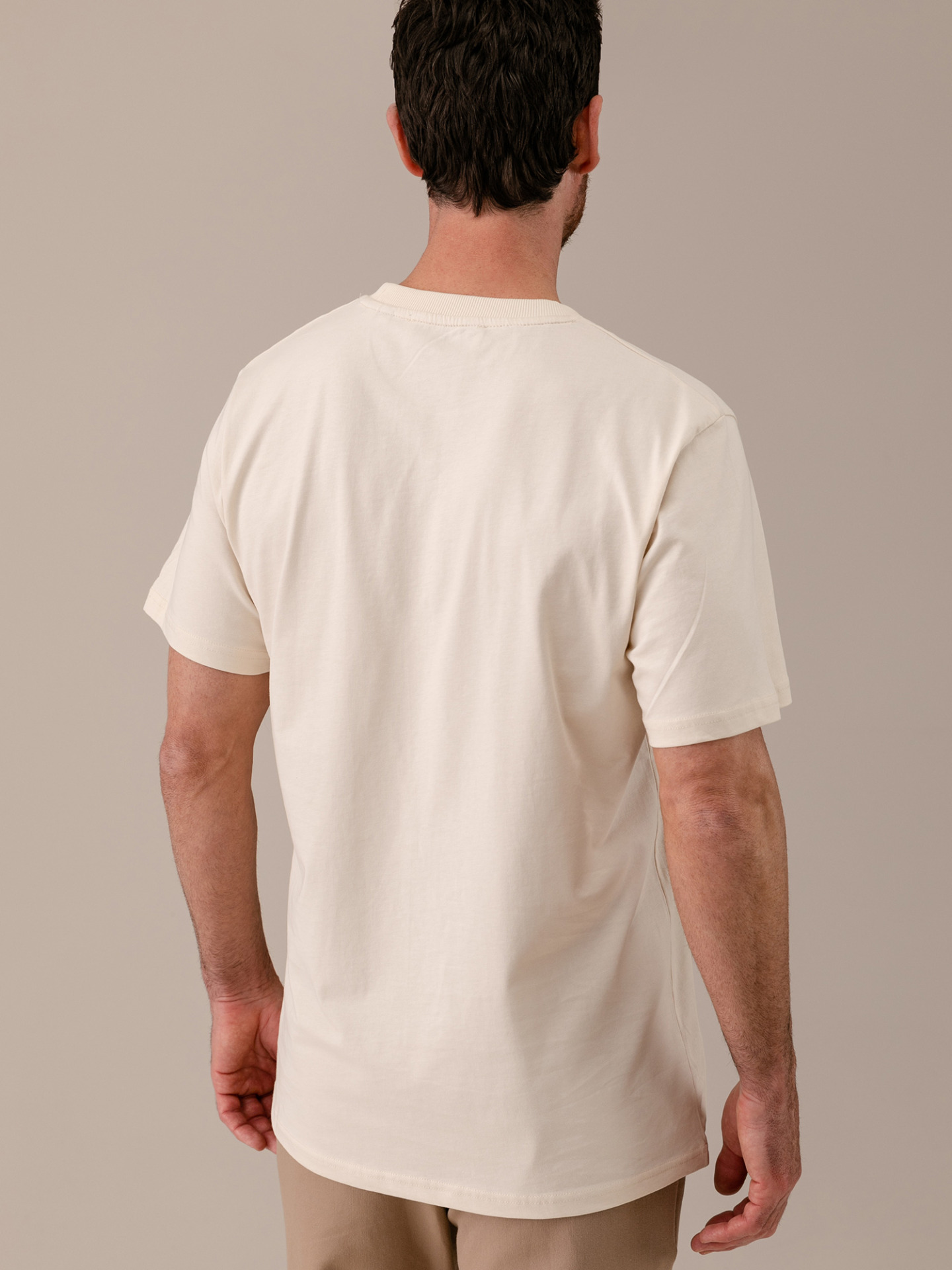 Detailansicht von T-Shirt aus Baumwolle von LES DEUX