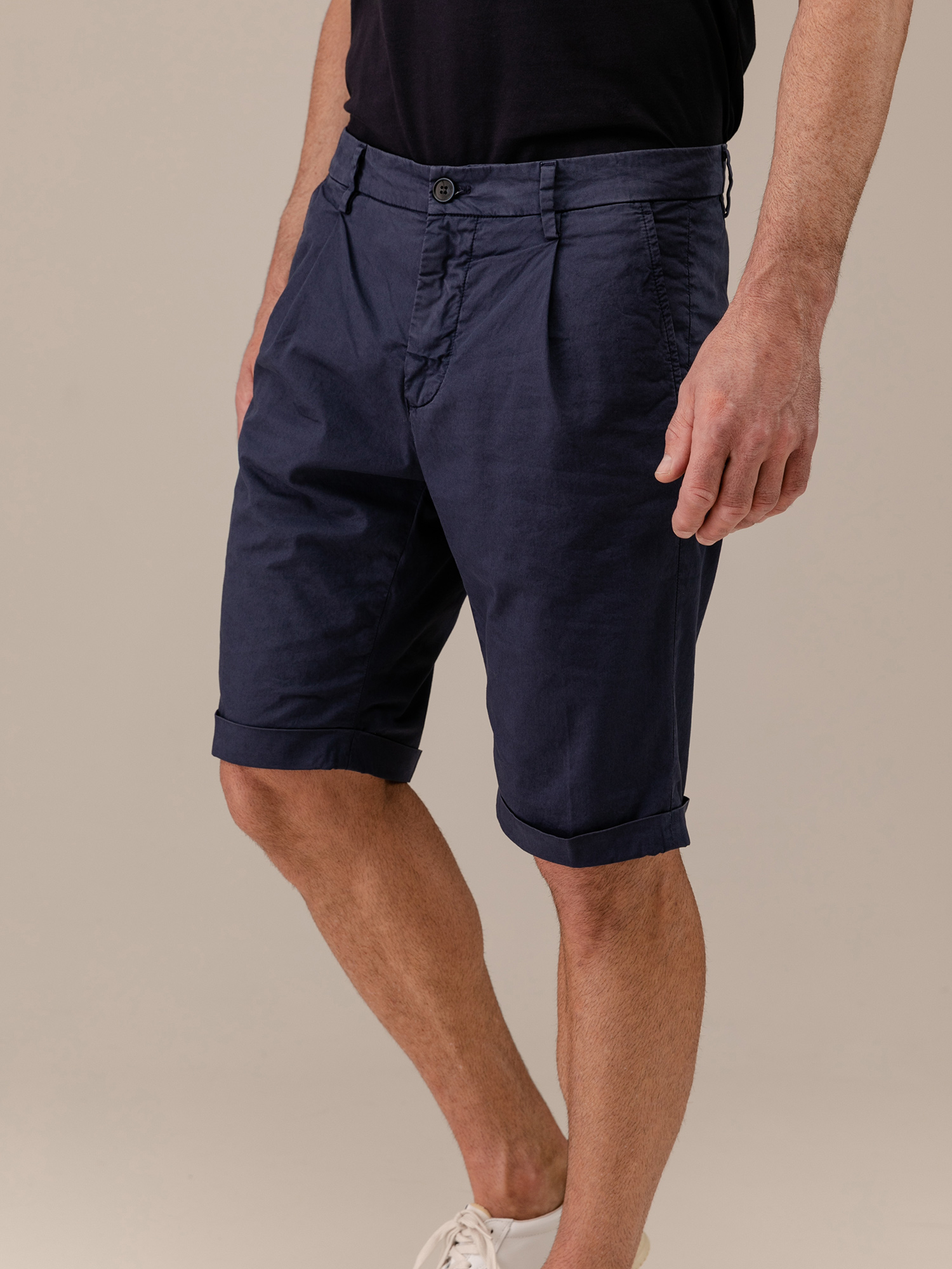 Detailansicht von Bermudas aus Baumwolle von MASON’S