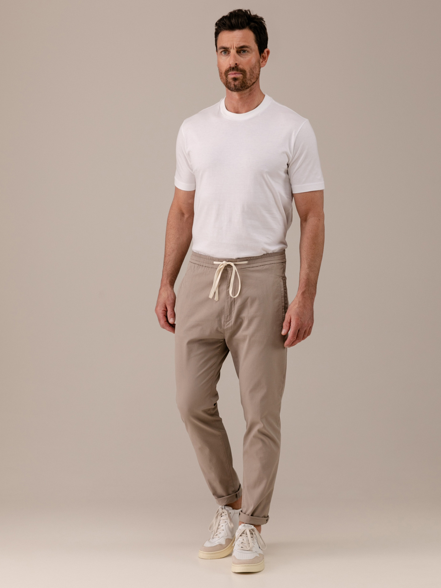 Detailansicht von Hose aus Baumwolle mit Tunnelzug von DRYKORN