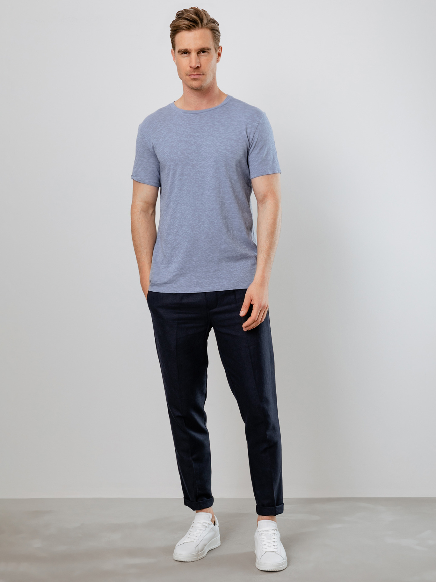 Detailansicht von T-Shirt aus Baumwolle von AMERICAN VINTAGE