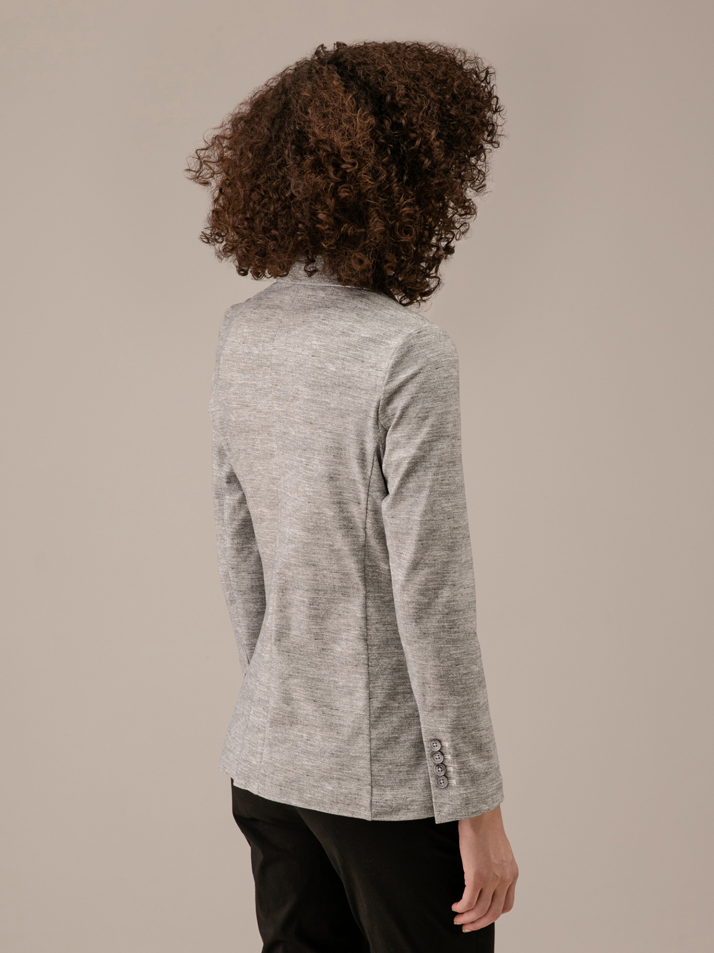 Detailansicht von Blazer aus Baumwolle von CIRCOLO