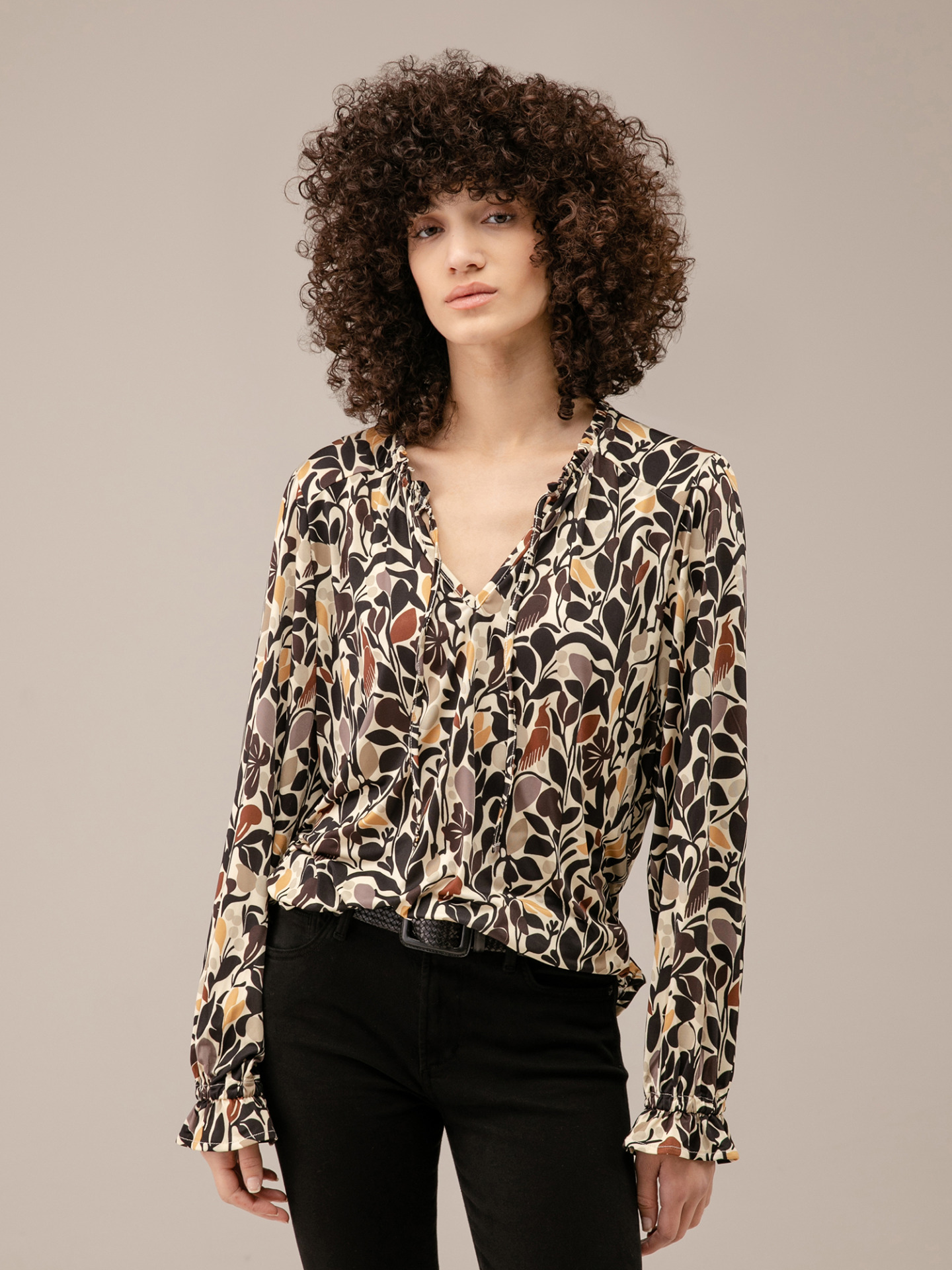 Detailansicht von Gemusterte Bluse von DANIELS