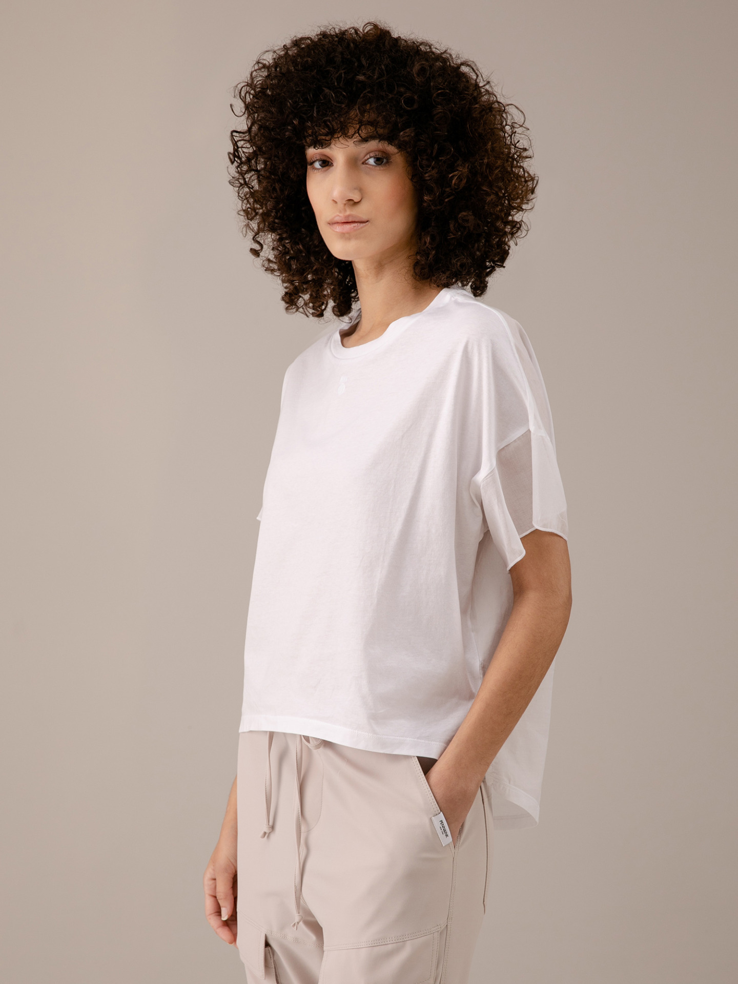 Detailansicht von T-Shirt aus Baumwolle von 10 DAYS