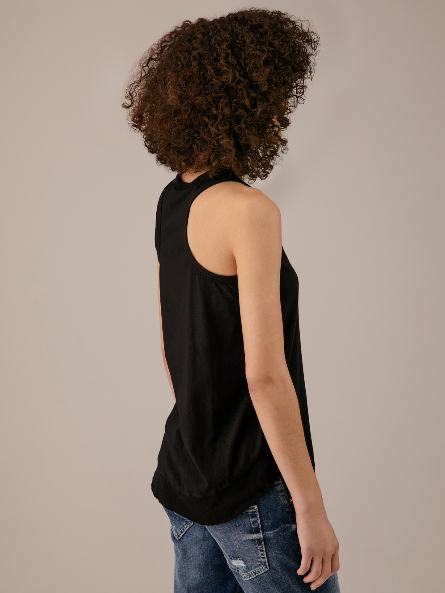 Detailansicht von Top aus Baumwolle von BOBI LOS ANGELES