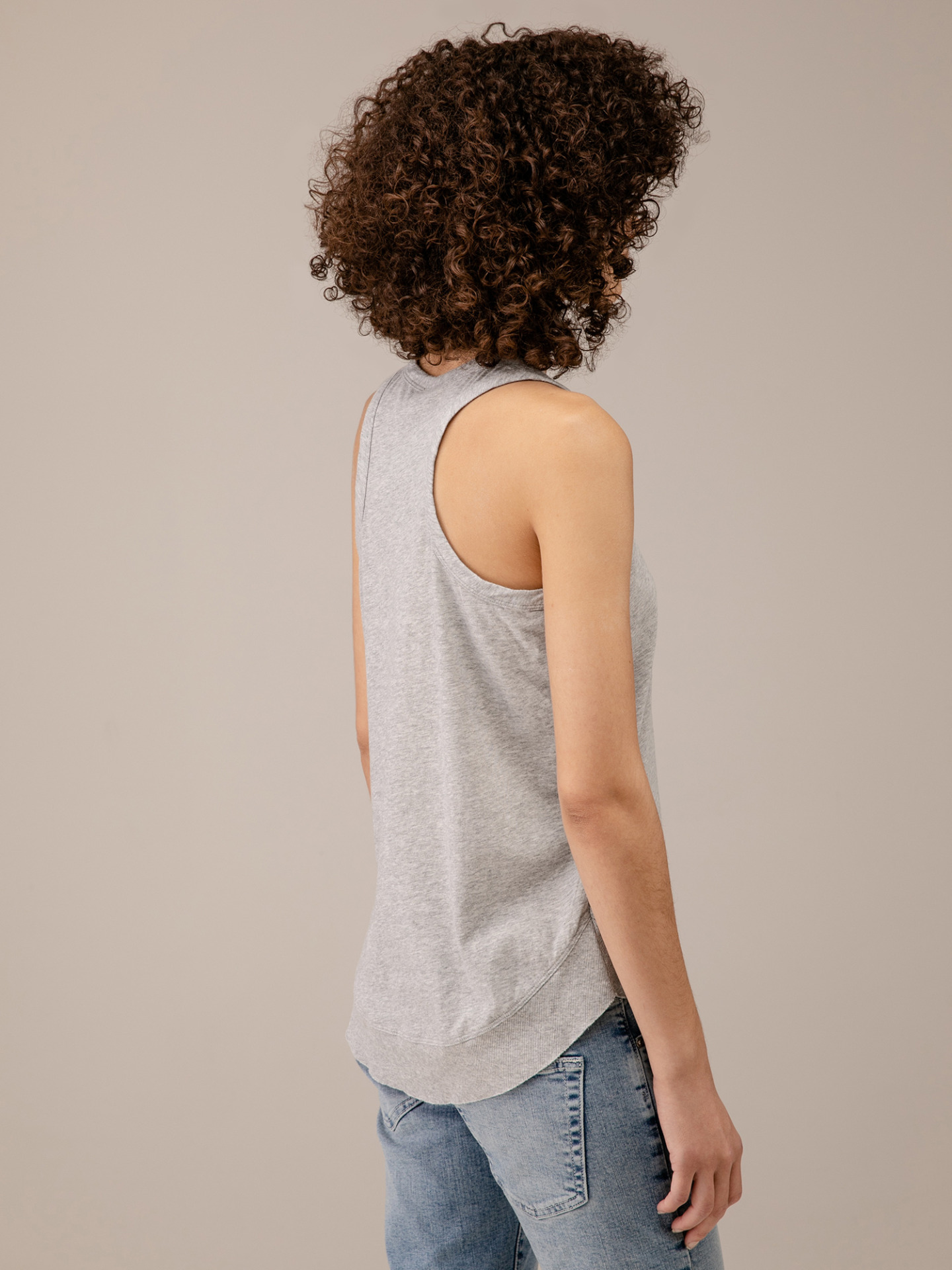 Detailansicht von Top aus Baumwolle von BOBI LOS ANGELES