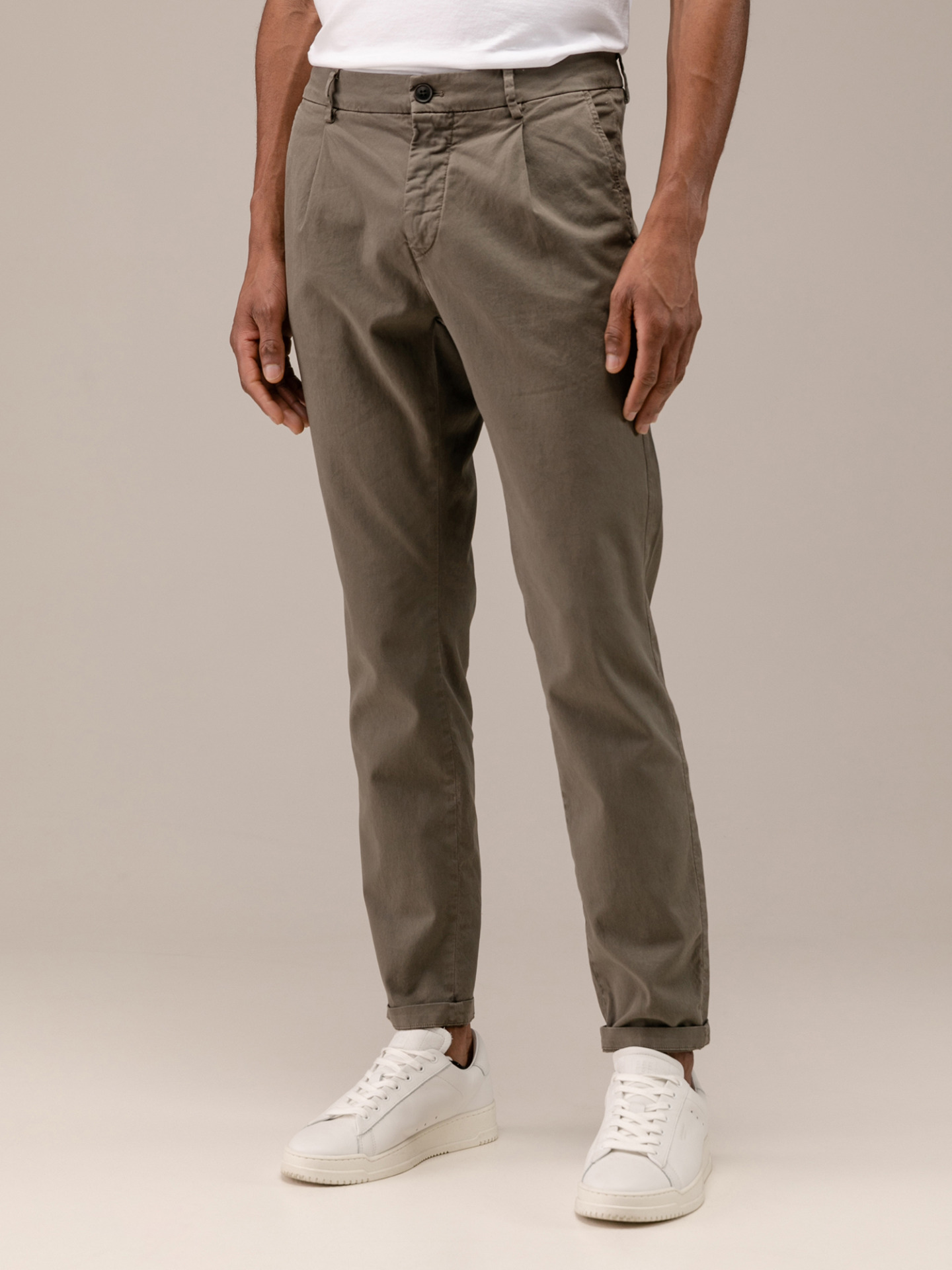 Detailansicht von Chinohose aus Baumwolle von MASON’S