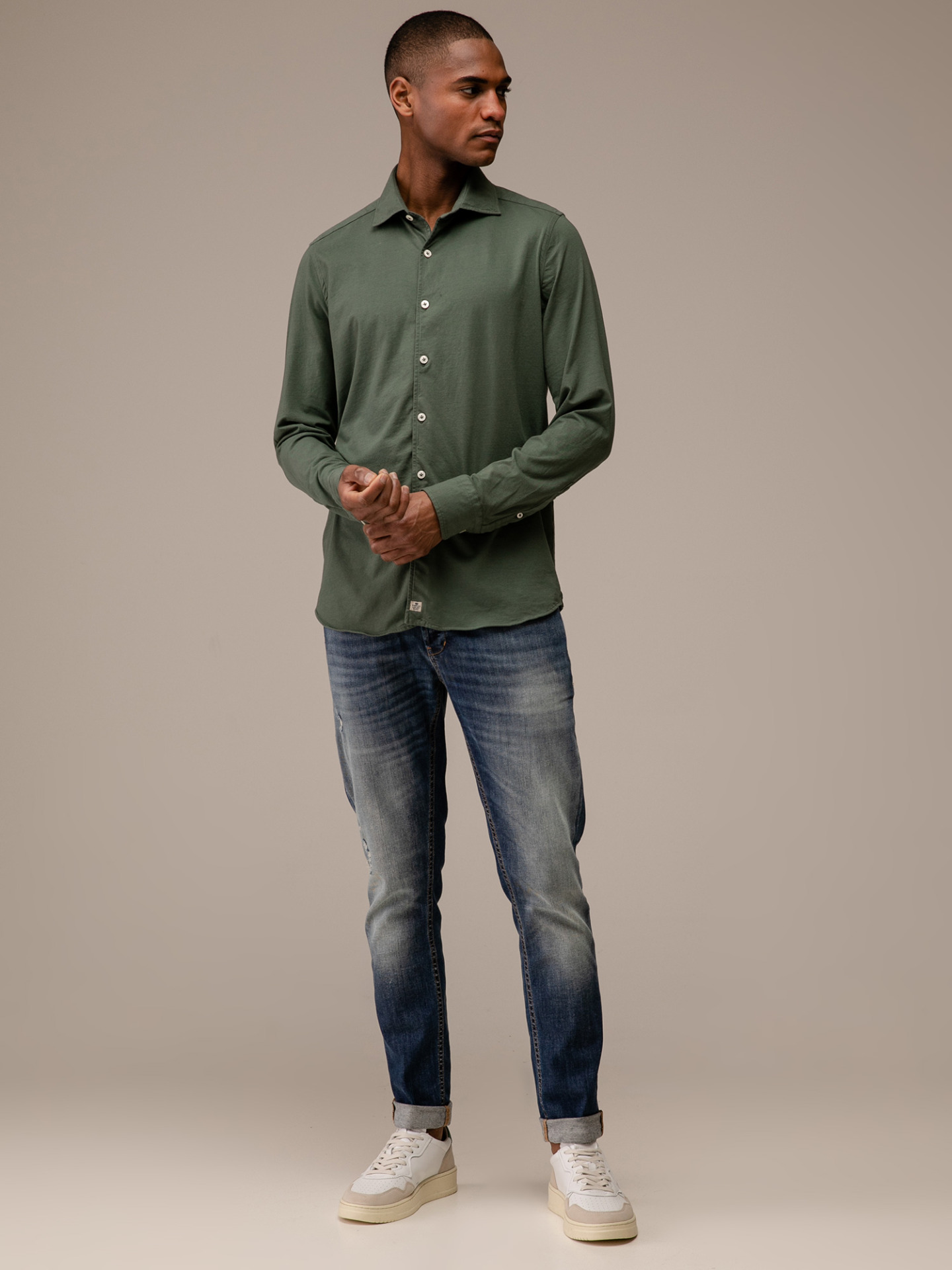 Detailansicht von Slim Fit Jeans von DONDUP