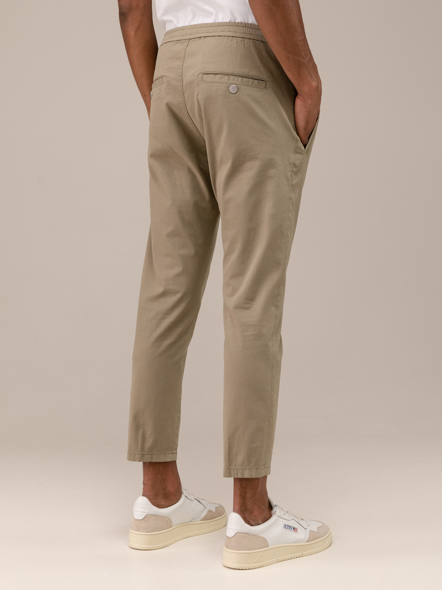 Detailansicht von Hose aus Baumwolle mit Tunnelzug von DRYKORN