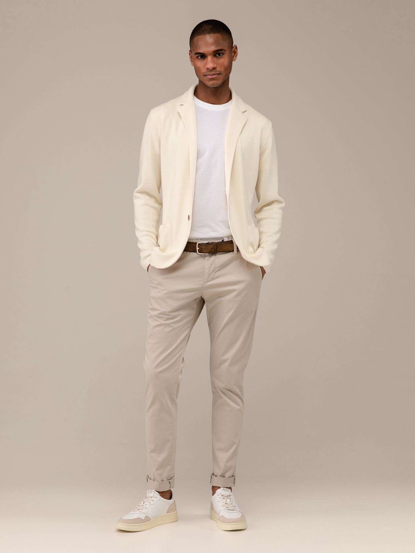 Detailansicht von Wollsakko von LARDINI