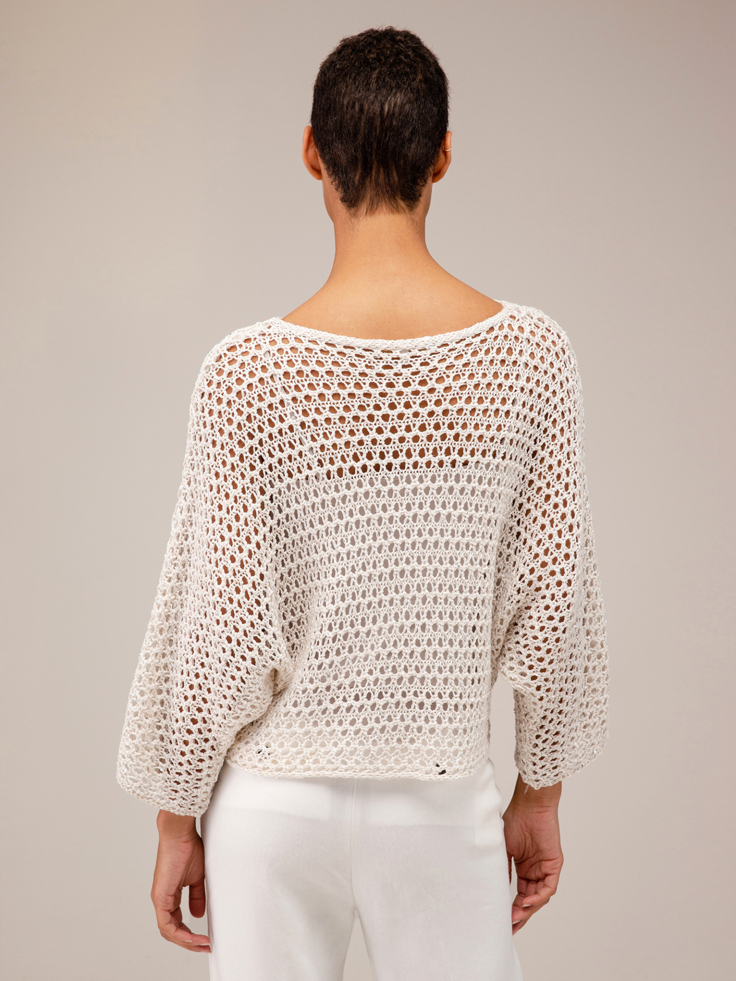 Detailansicht von Pullover mit 3/4-Arm von ANTONELLI