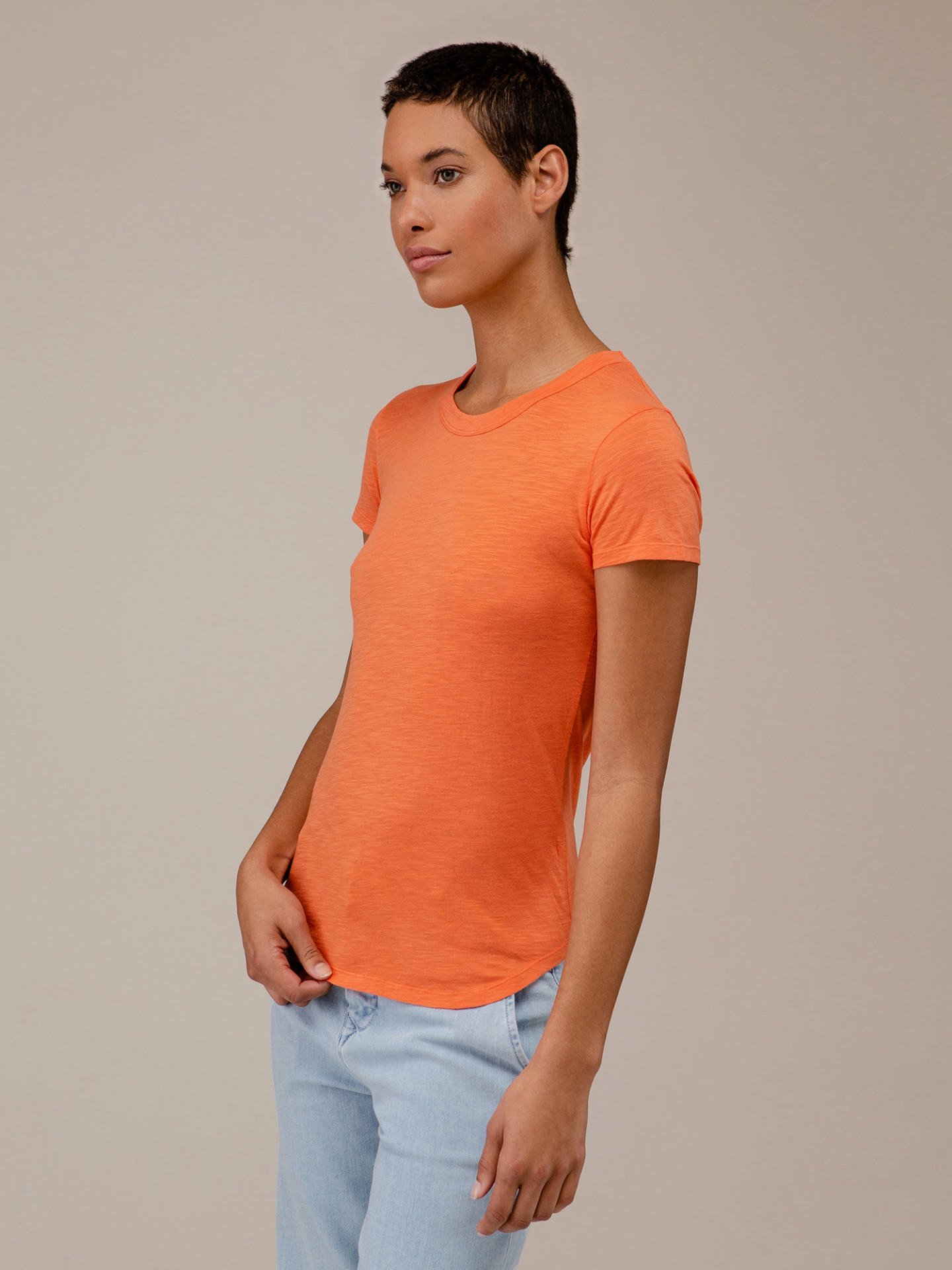 Detailansicht von T-Shirt aus Baumwolle von DANIELS