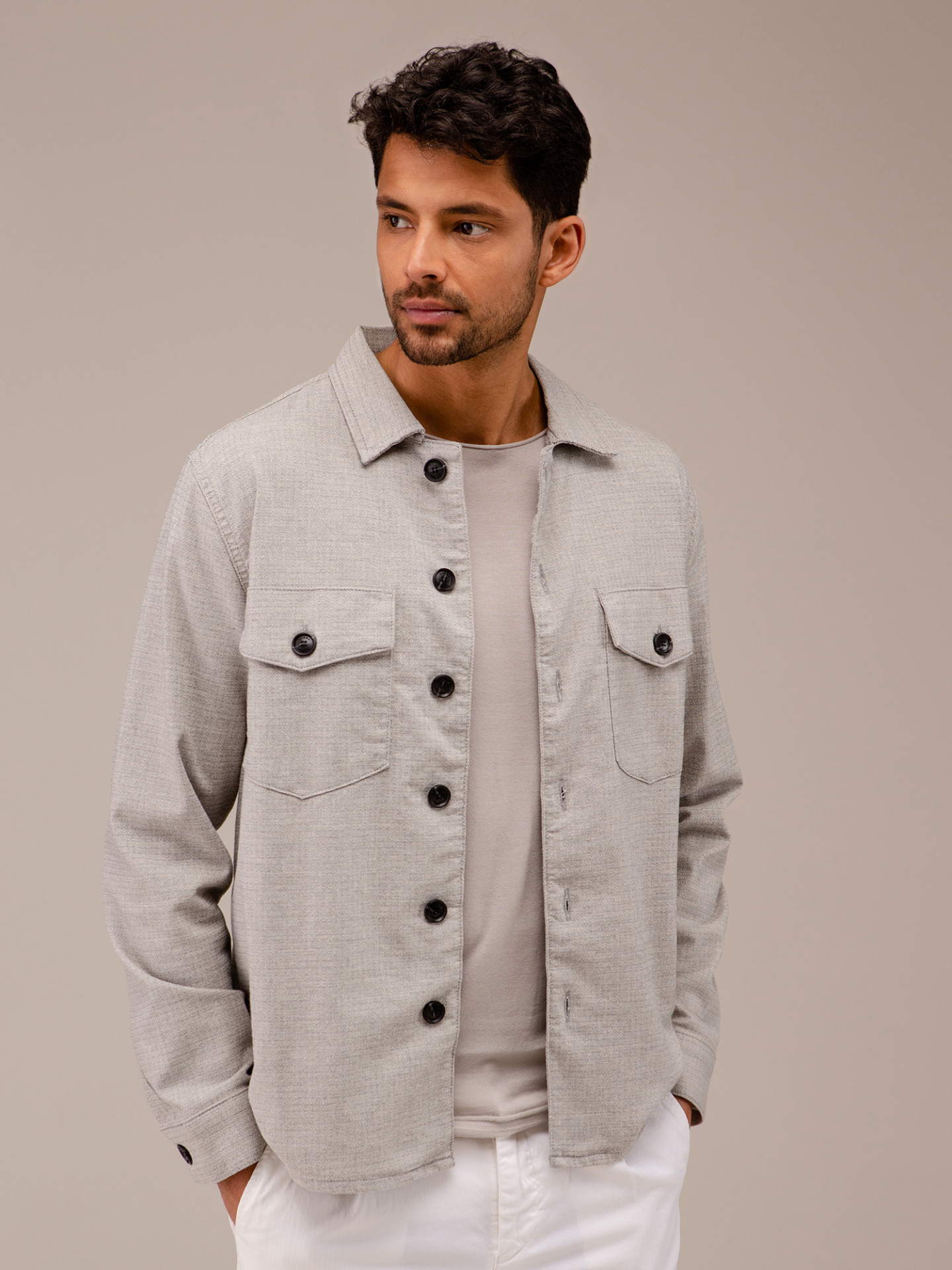 Detailansicht von Hemdjacke von GABBA