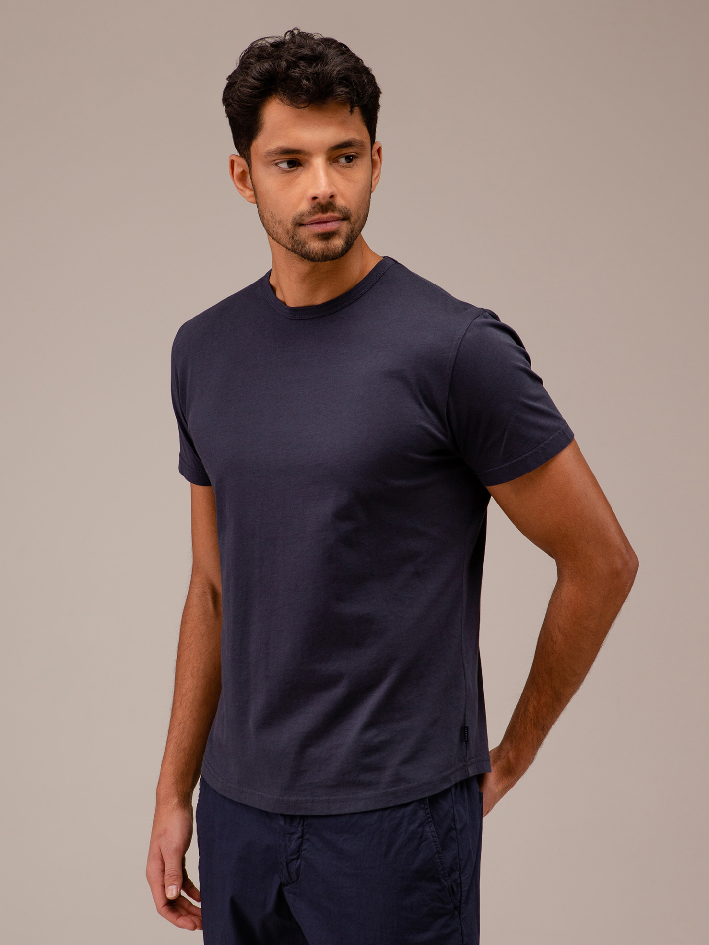 Detailansicht von T-Shirt aus Baumwolle von 04651