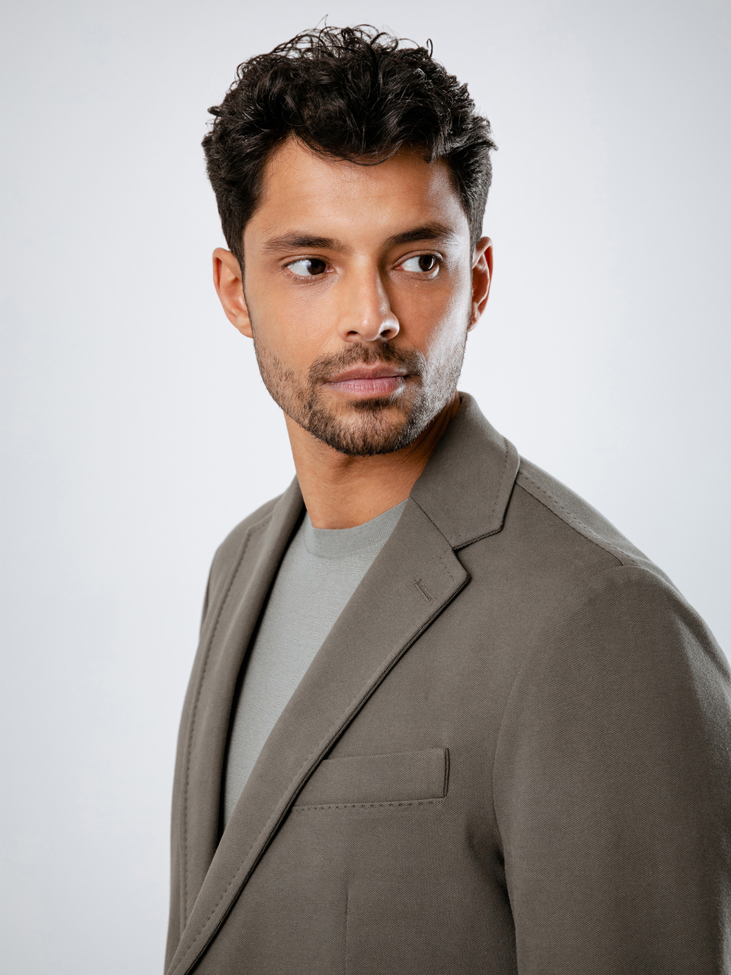 Detailansicht von Baumwollsakko von CIRCOLO