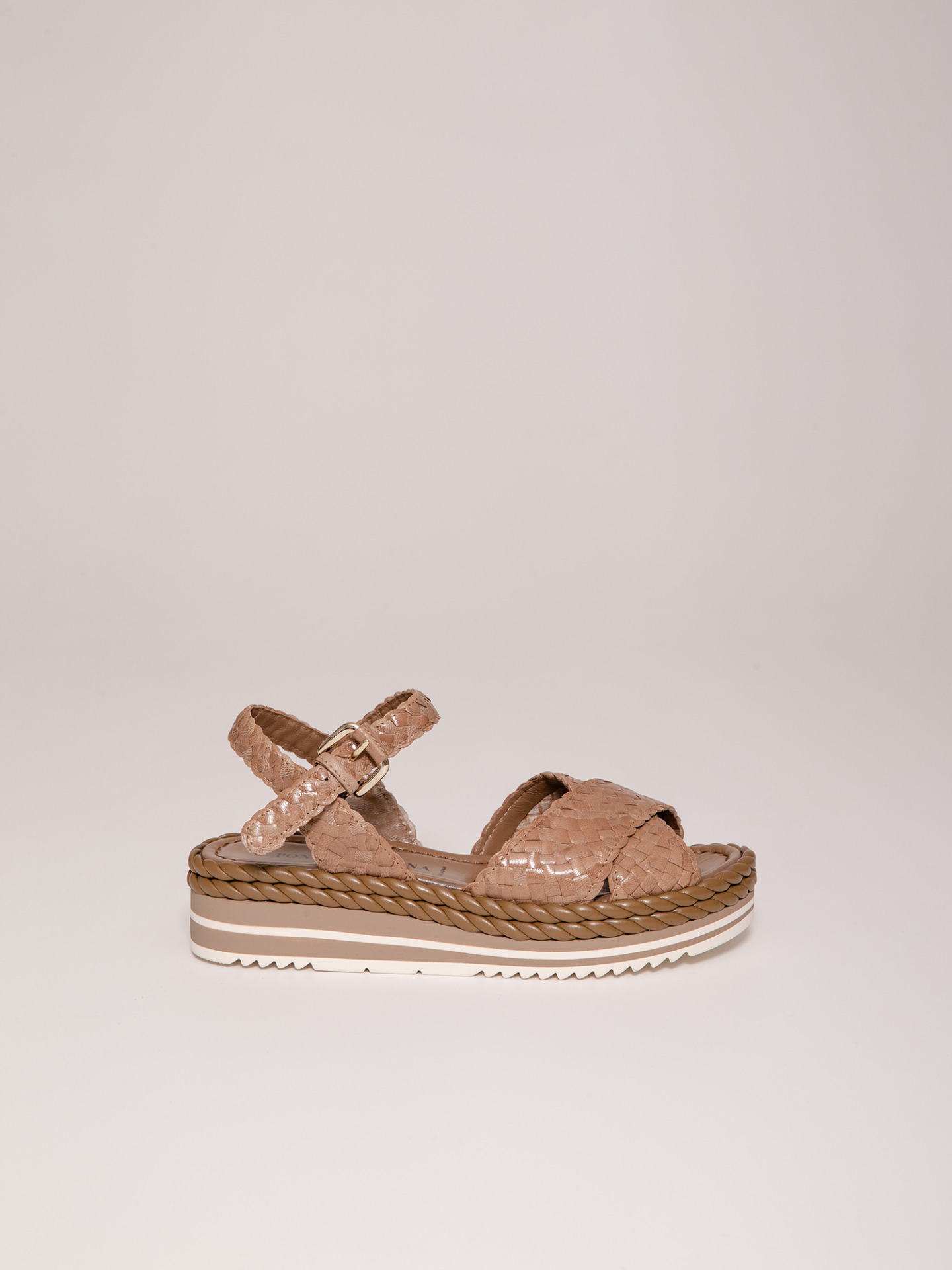 Detailansicht von Plateau-Sandalen von PONS QUINTANA