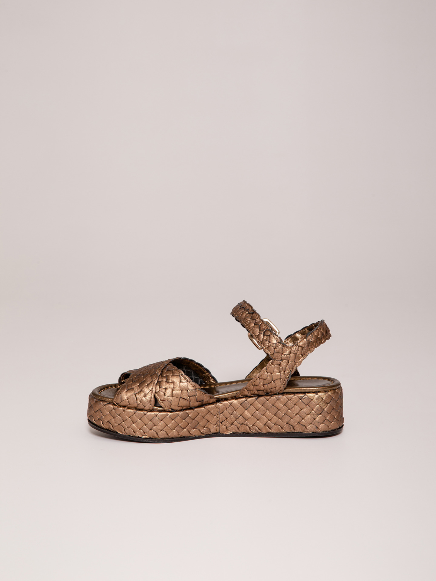Detailansicht von Plateau-Sandalen von PONS QUINTANA