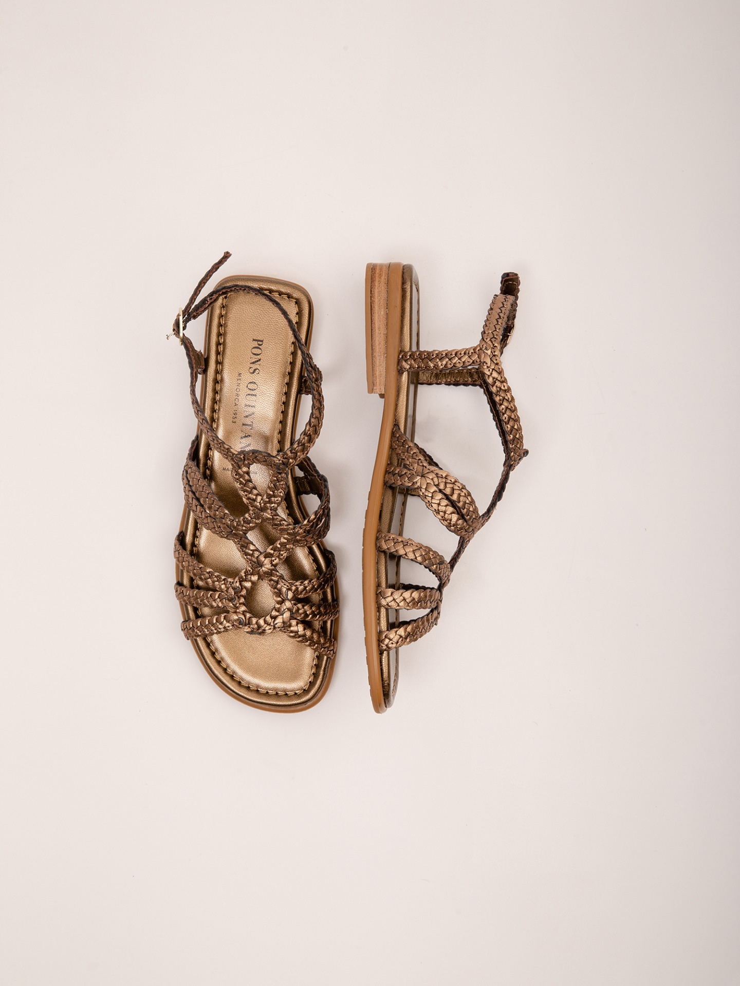 Detailansicht von Flache Sandalen von PONS QUINTANA