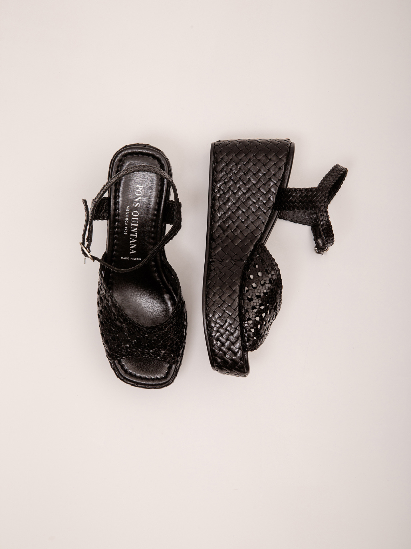 Detailansicht von Keilsandaletten von PONS QUINTANA