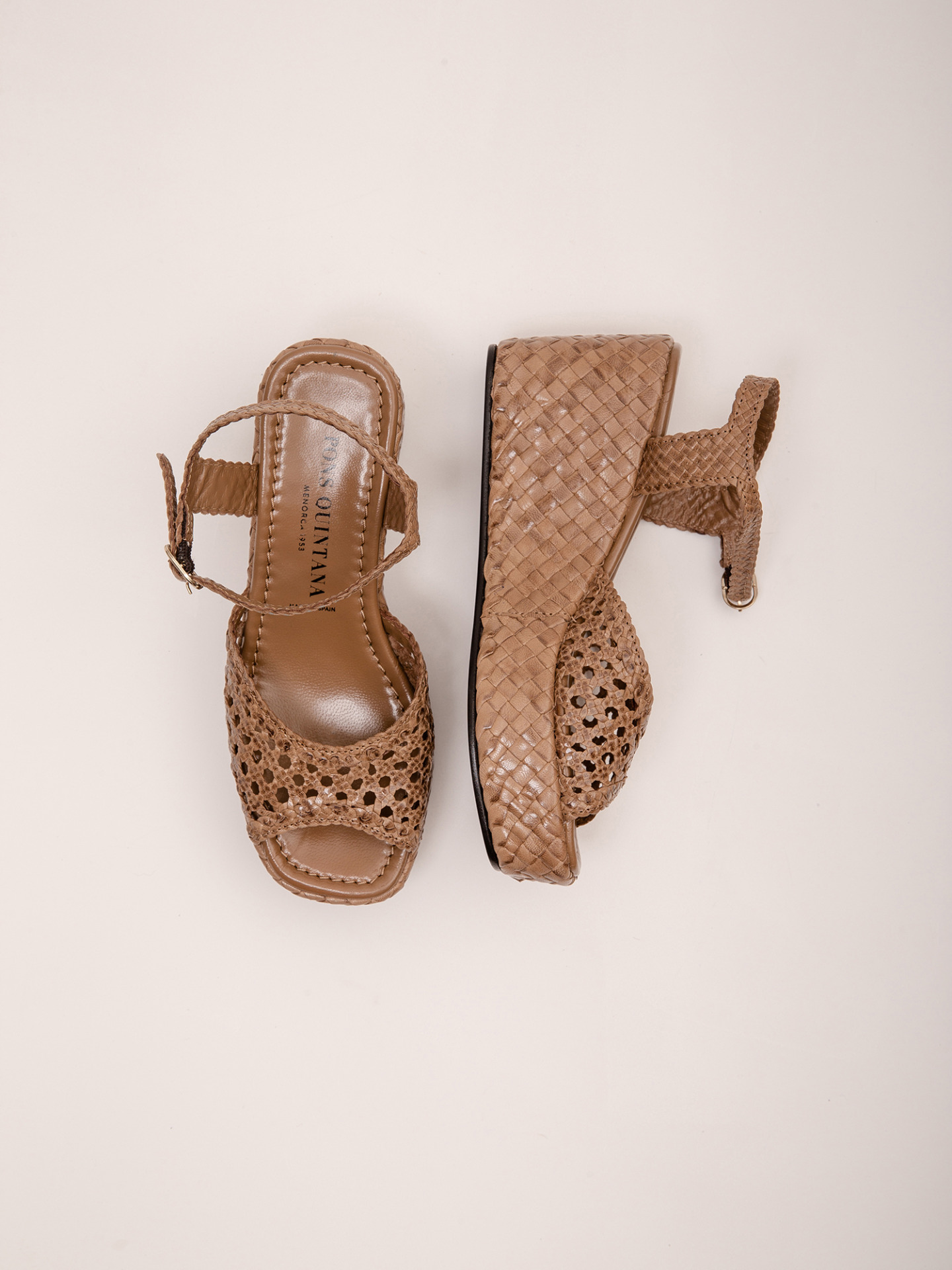 Detailansicht von Keilsandaletten von PONS QUINTANA