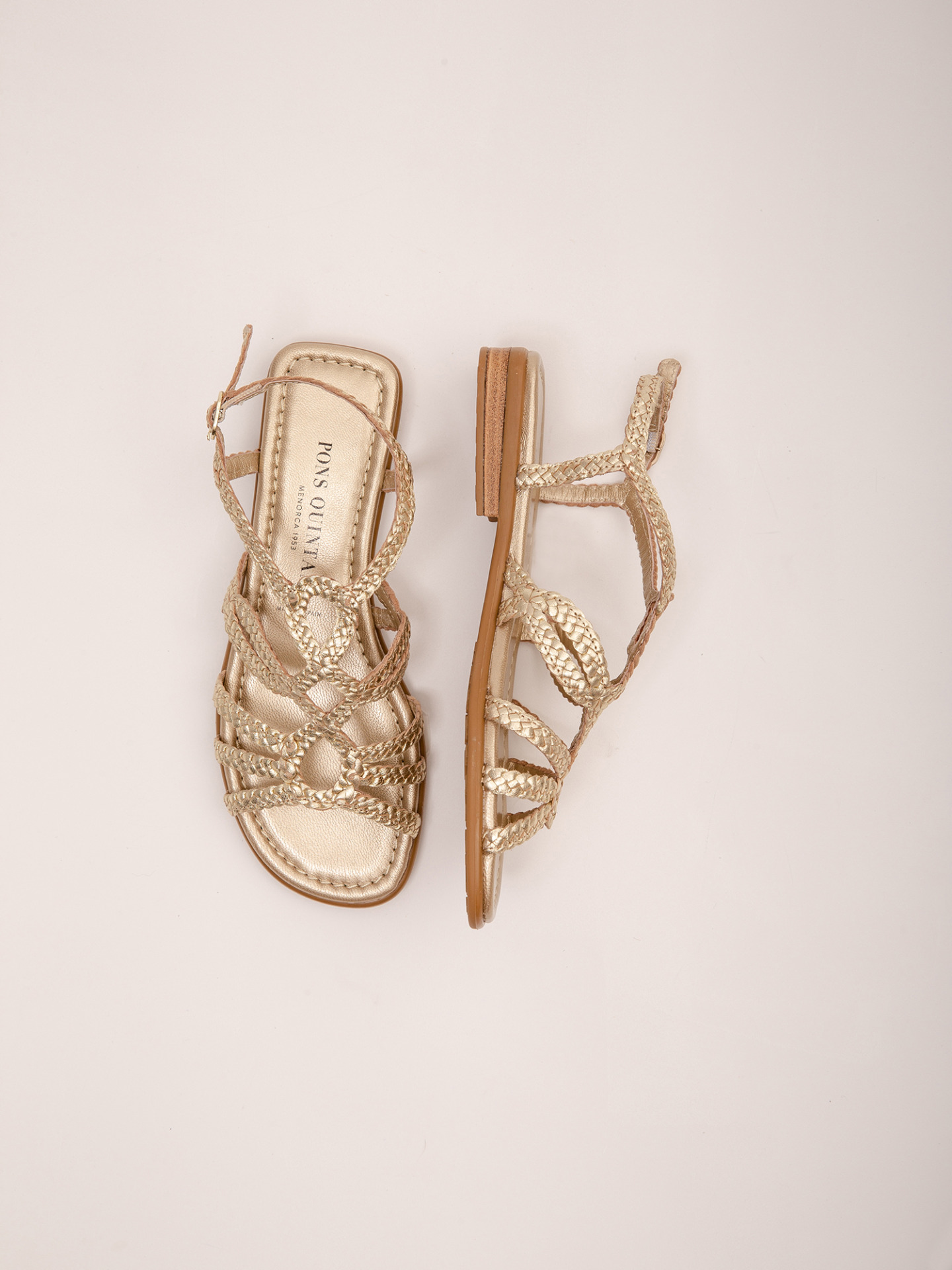 Detailansicht von Flache Sandalen von PONS QUINTANA