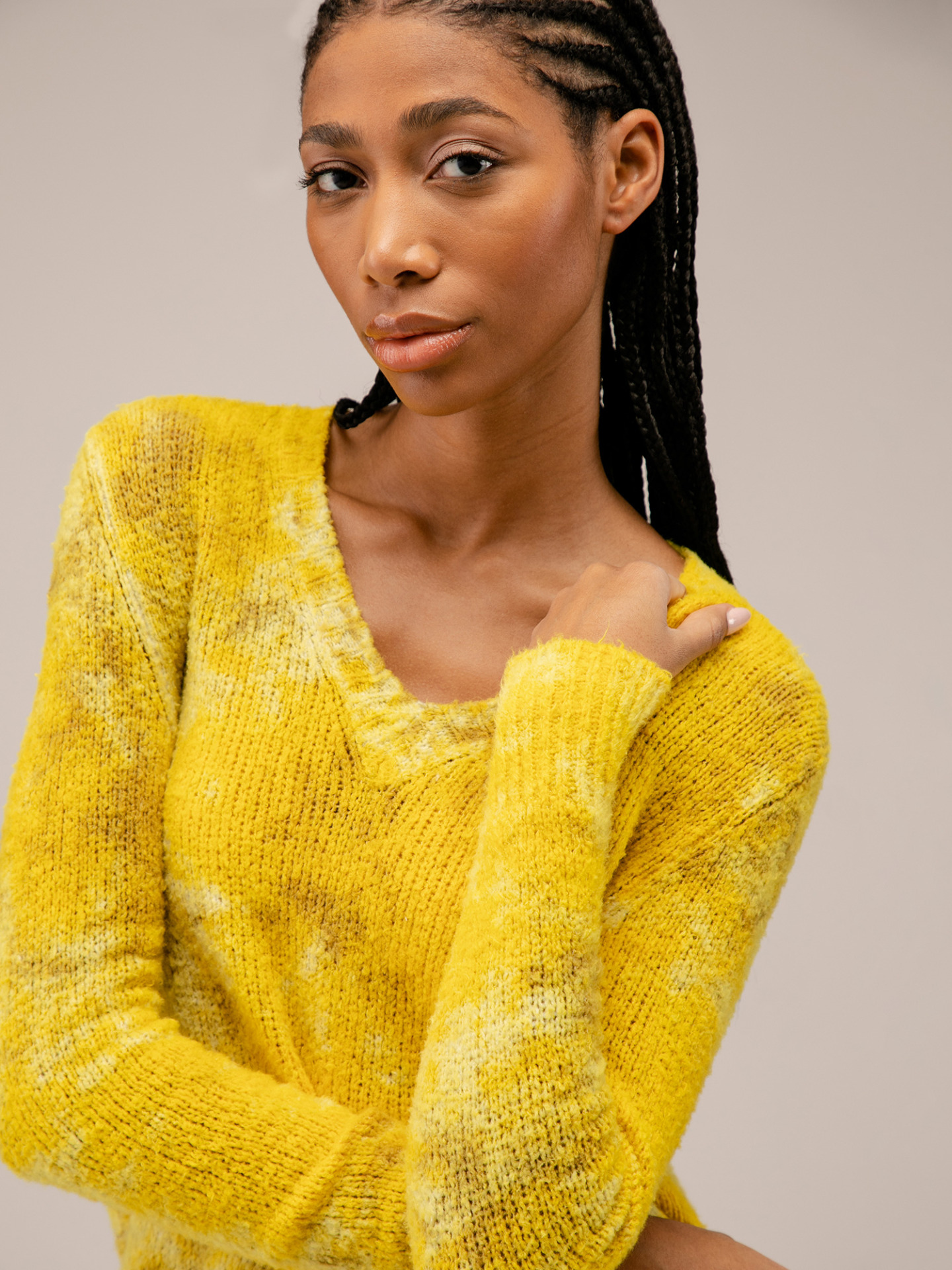 Detailansicht von Pullover aus Baumwolle von AVANT TOI