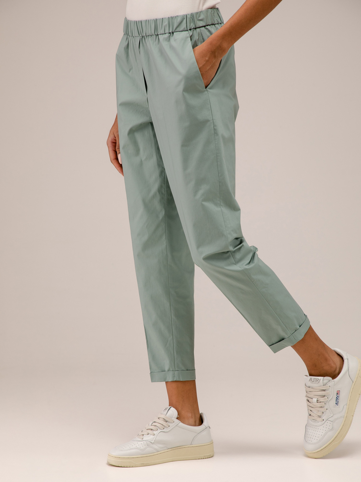 Detailansicht von Lässige Baumwollhose von ANTONELLI