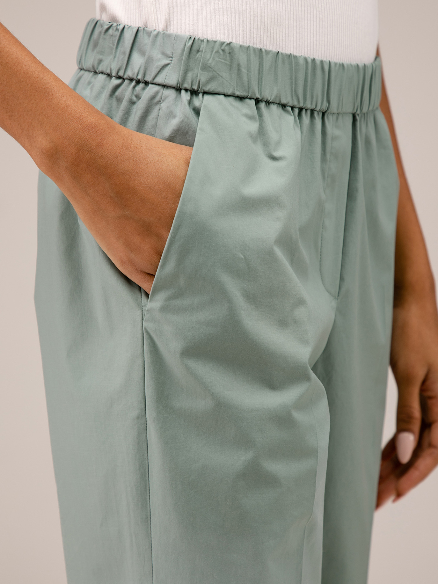 Detailansicht von Lässige Baumwollhose von ANTONELLI