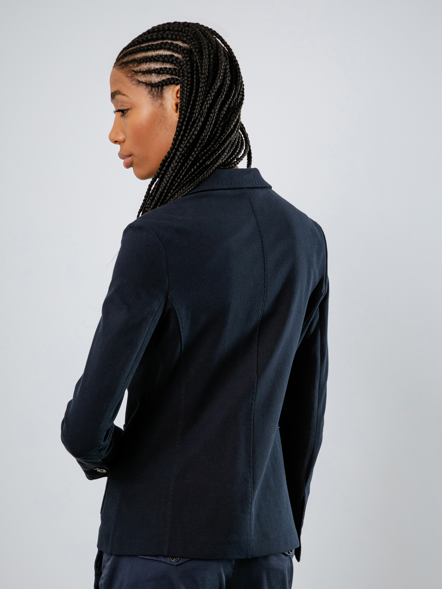 Detailansicht von Blazer aus Baumwolle von CIRCOLO