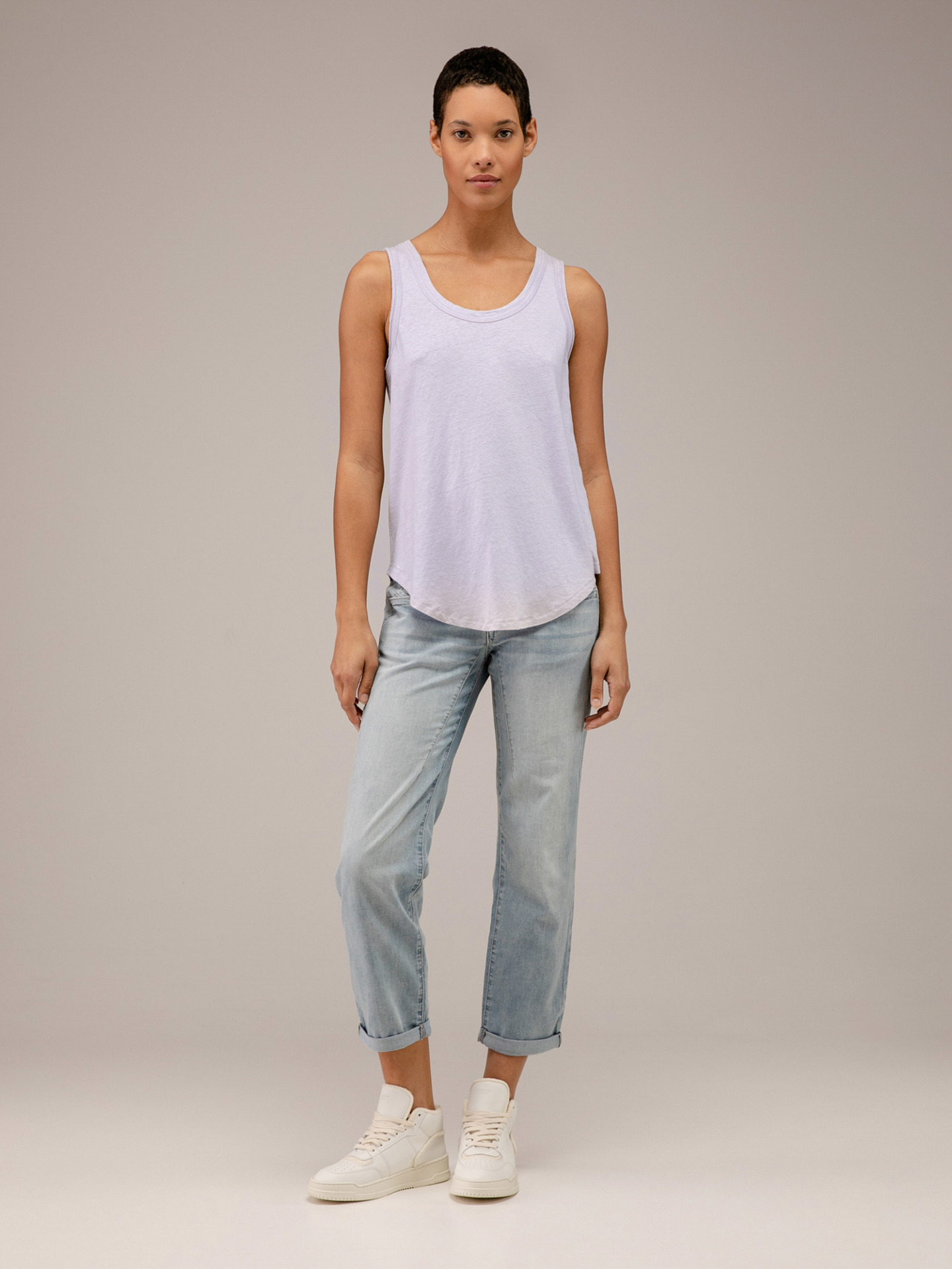 Detailansicht von Weites Top aus Leinen von 10 DAYS