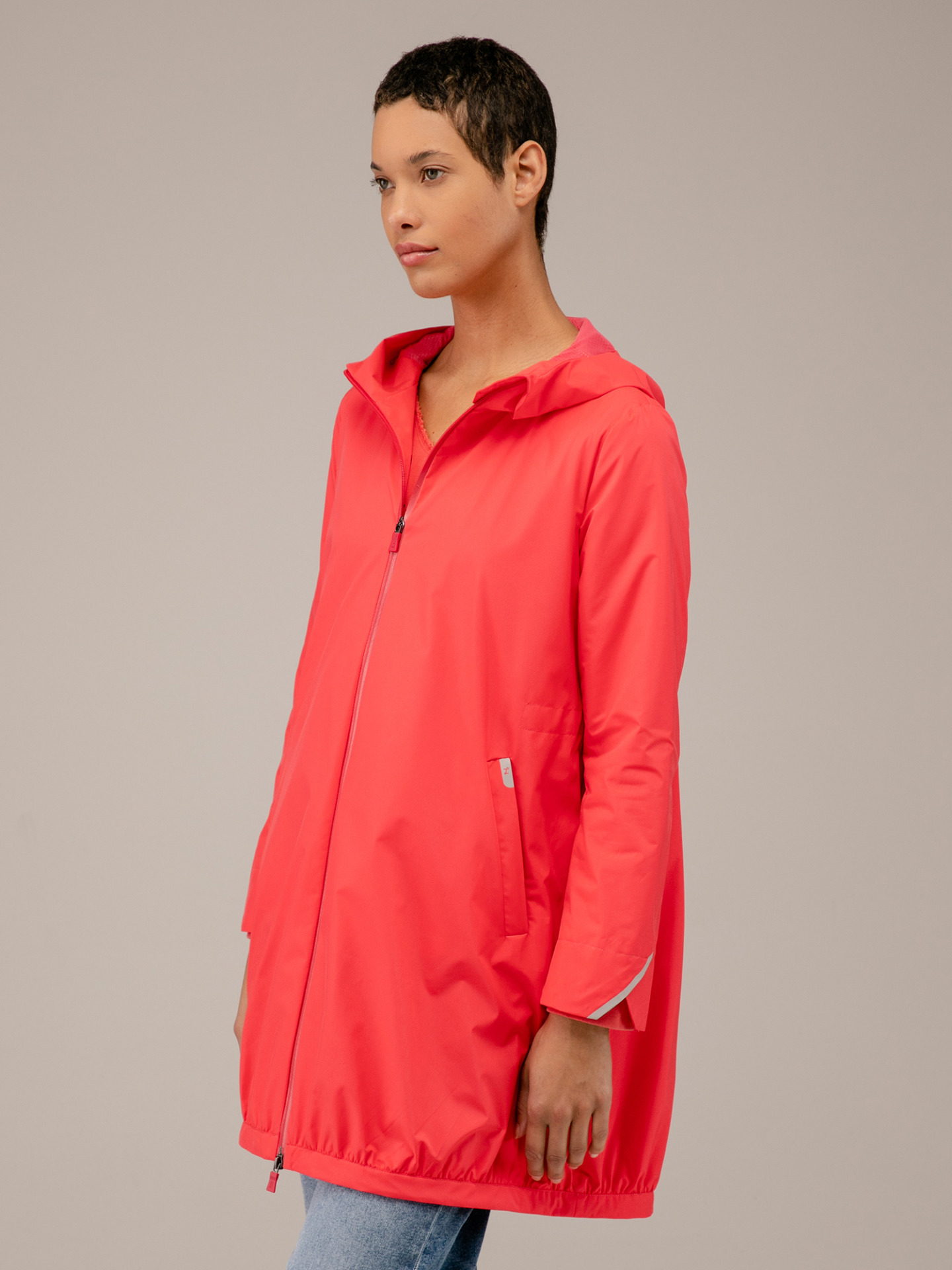 Detailansicht von Regenmantel von HERNO