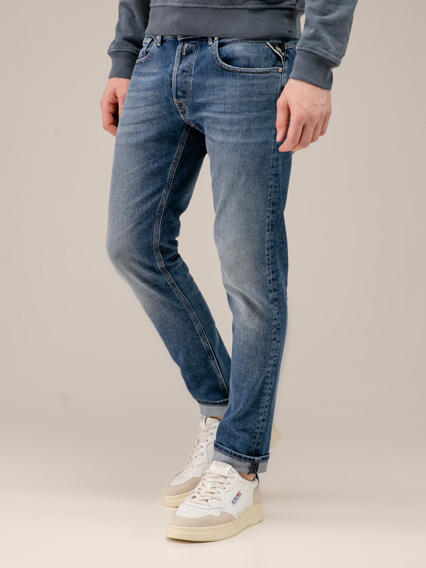 Detailansicht von Slim Fit Jeans von REPLAY