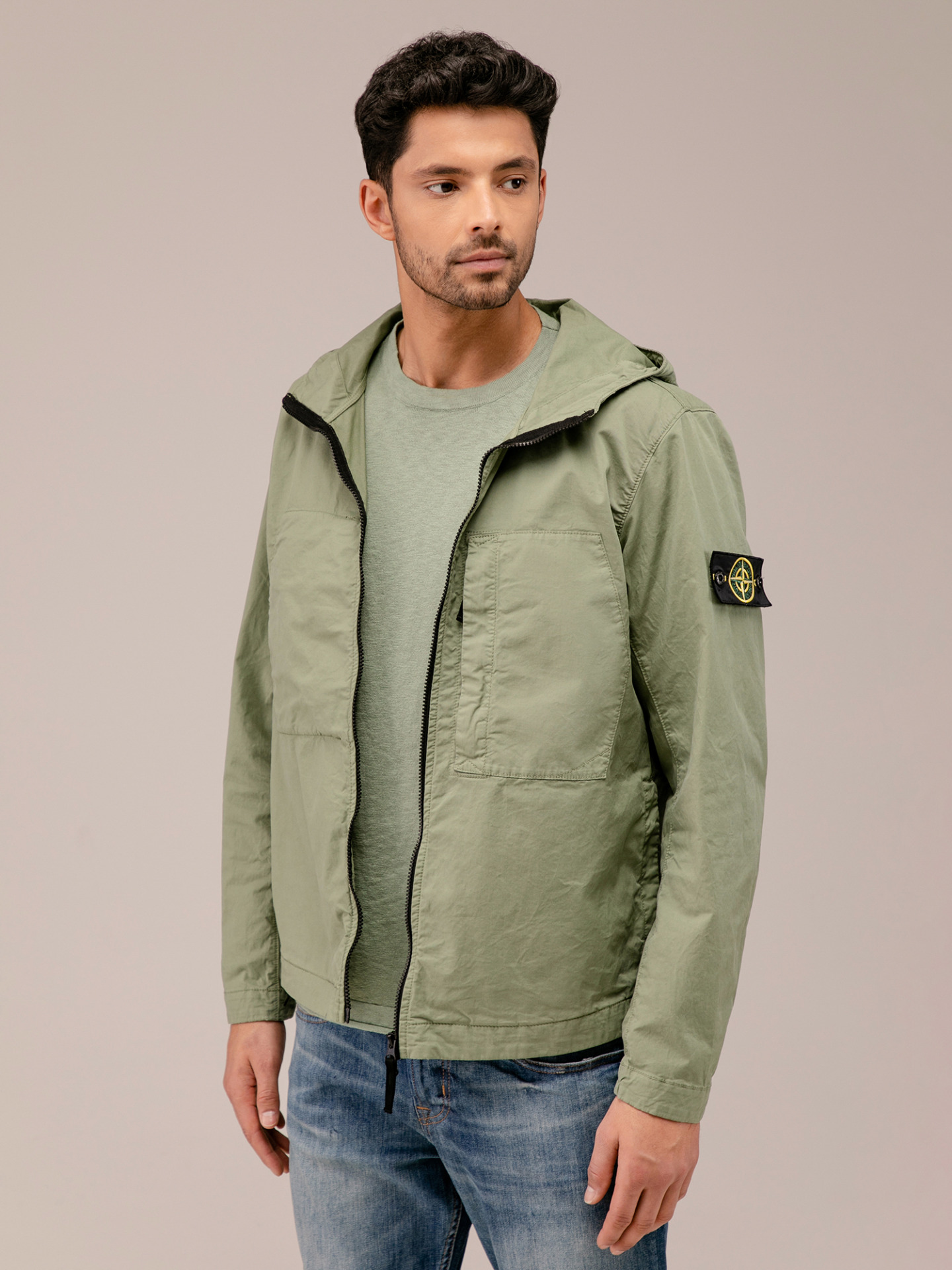 Detailansicht von Übergangsjacke von STONE ISLAND