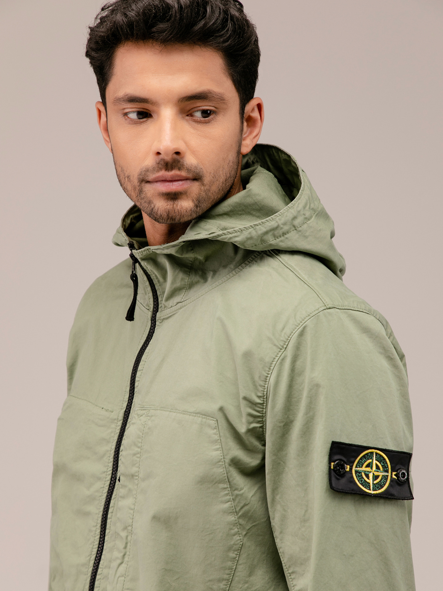 Detailansicht von Übergangsjacke von STONE ISLAND