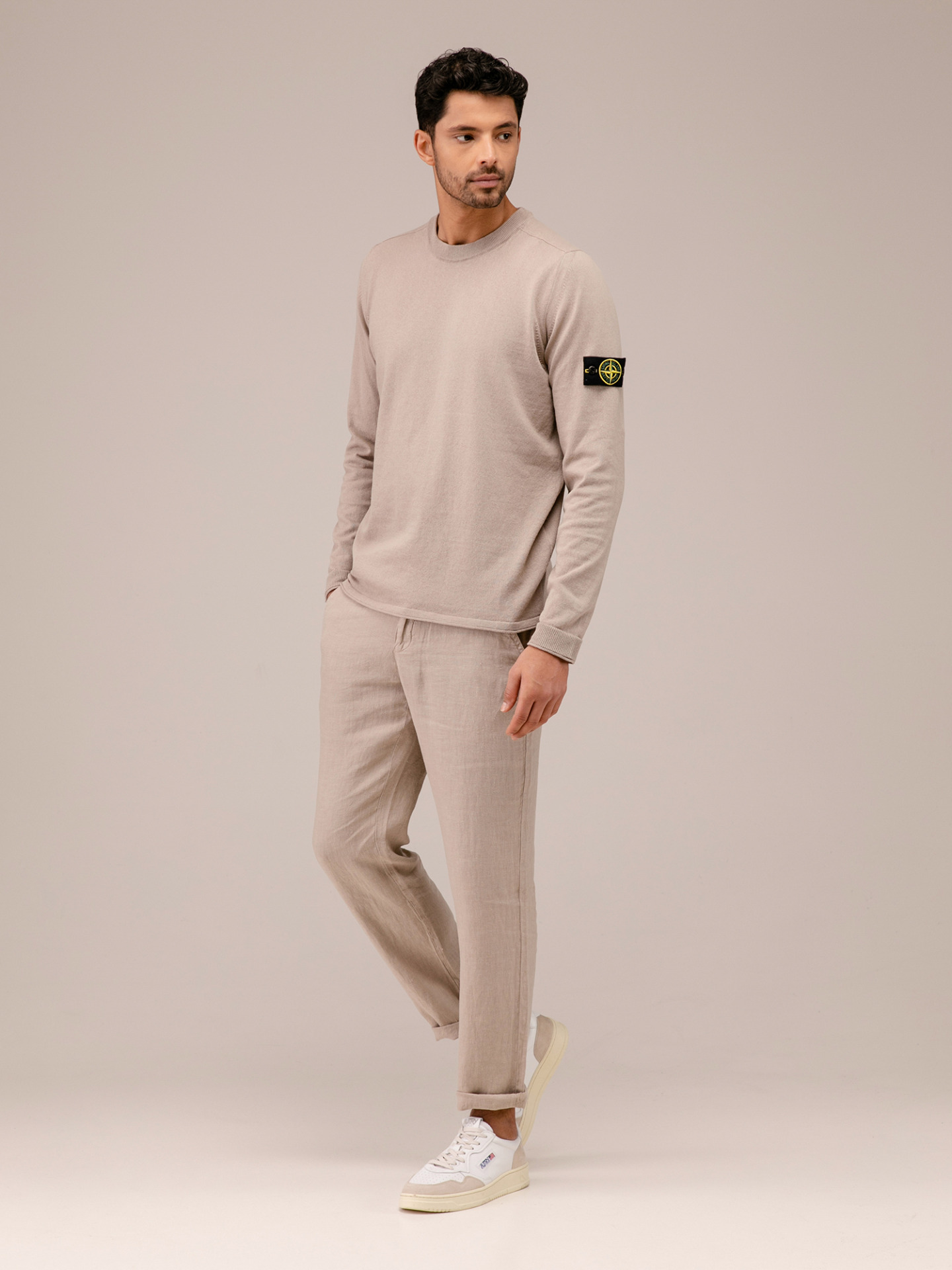 Detailansicht von Pullover aus Baumwolle von STONE ISLAND
